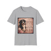 Bernese Mountain Dog All Heart design dog lover unisex t-shirt in sport grey