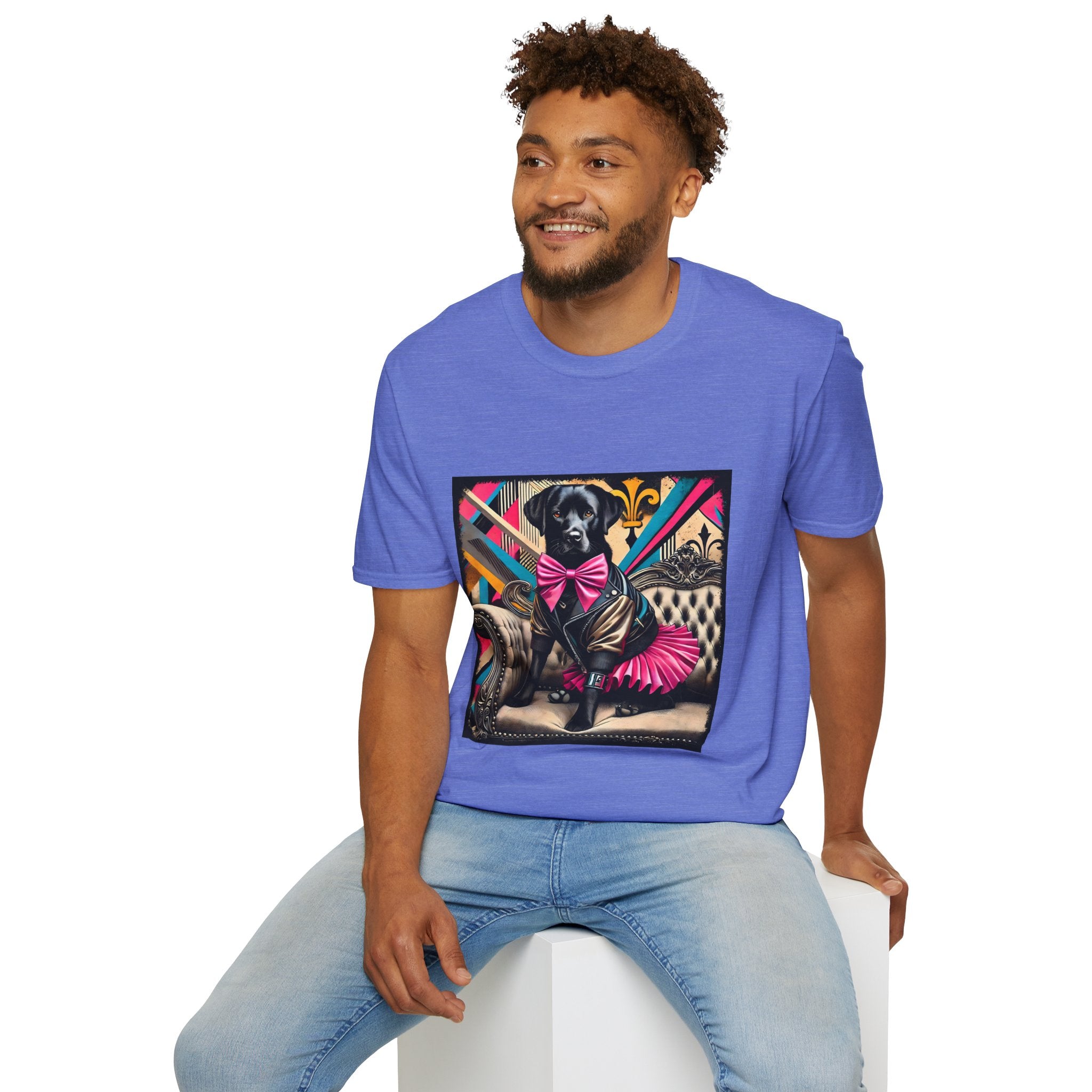 Labrador Retriever Bold Rocker | Unisex Dog T-Shirt