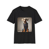 Doberman Pinscher Denim Dawg | Unisex Dog T-Shirt