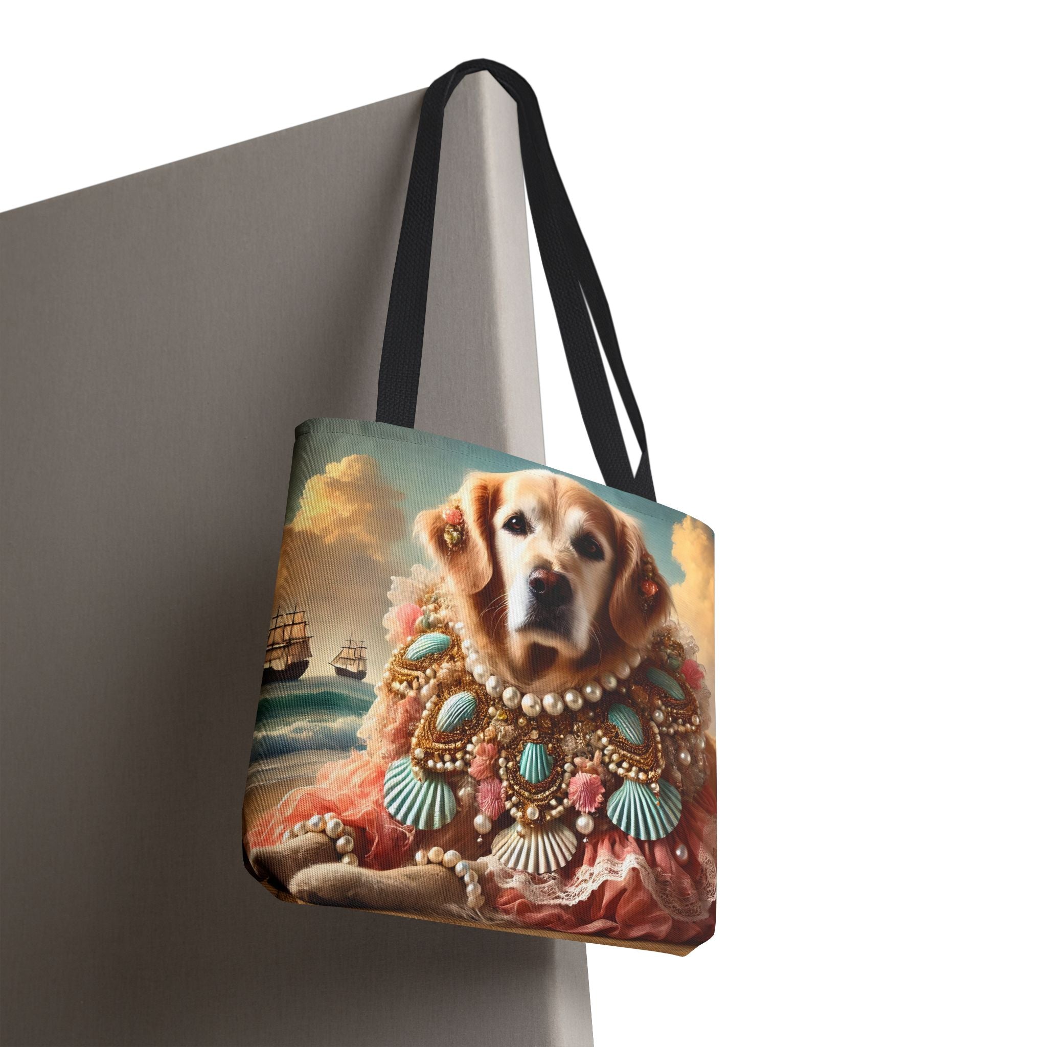 Golden Retriever Tote Bag | Beach Beauty Dog Lover Gift
