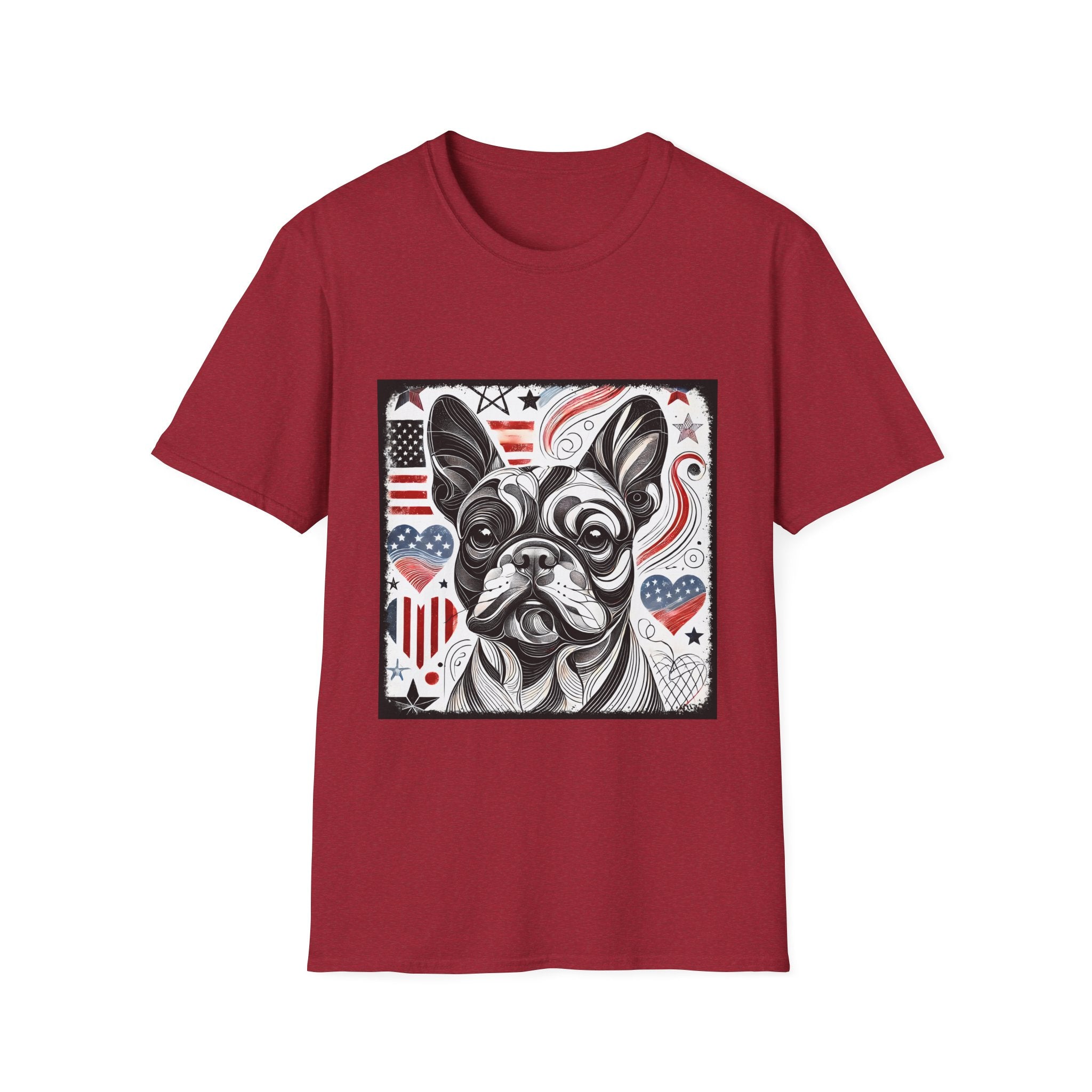 French Bulldog Shirt | Americana Dream Dog Lover Tee