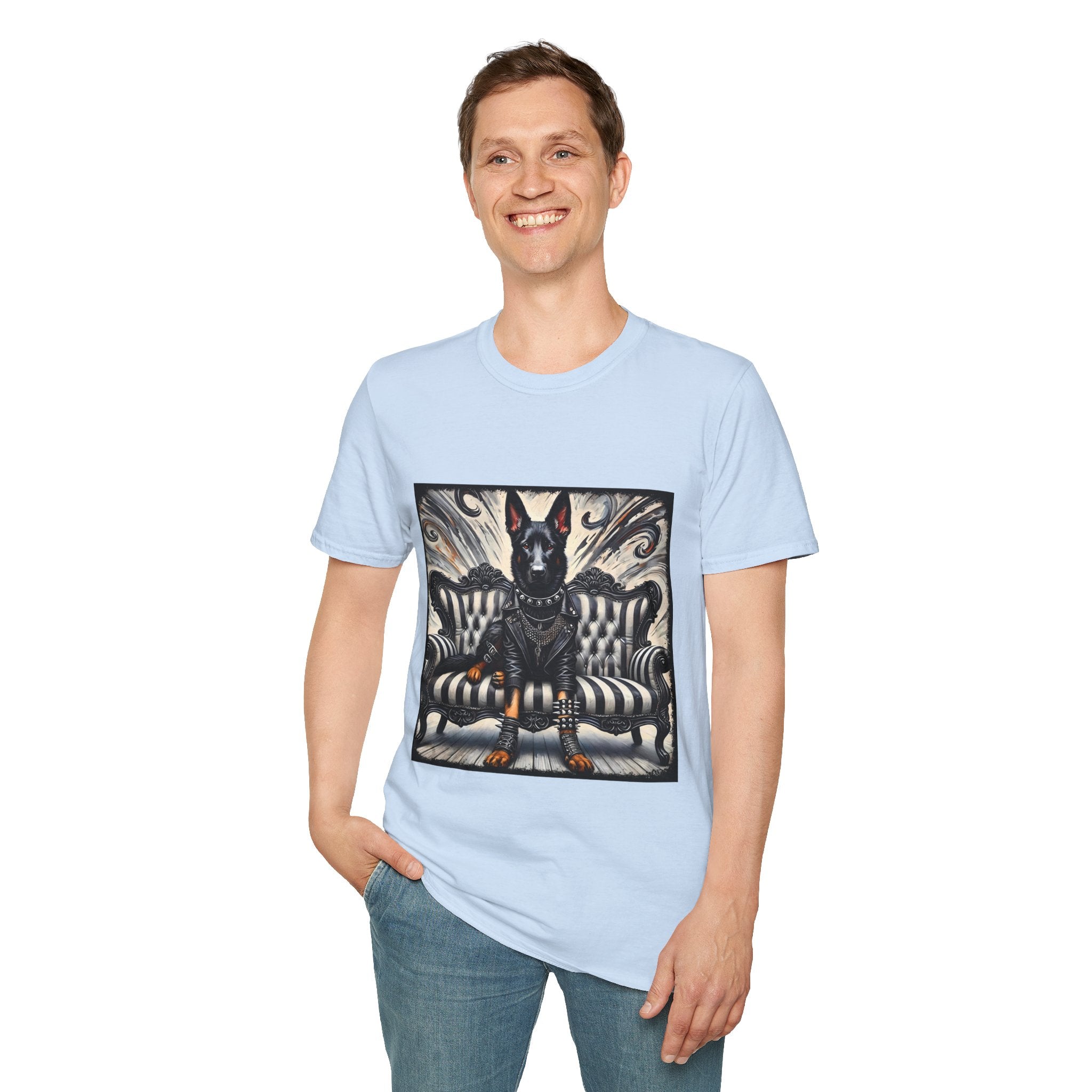 German Shepherd Bold Rebel | Unisex Dog T-Shirt