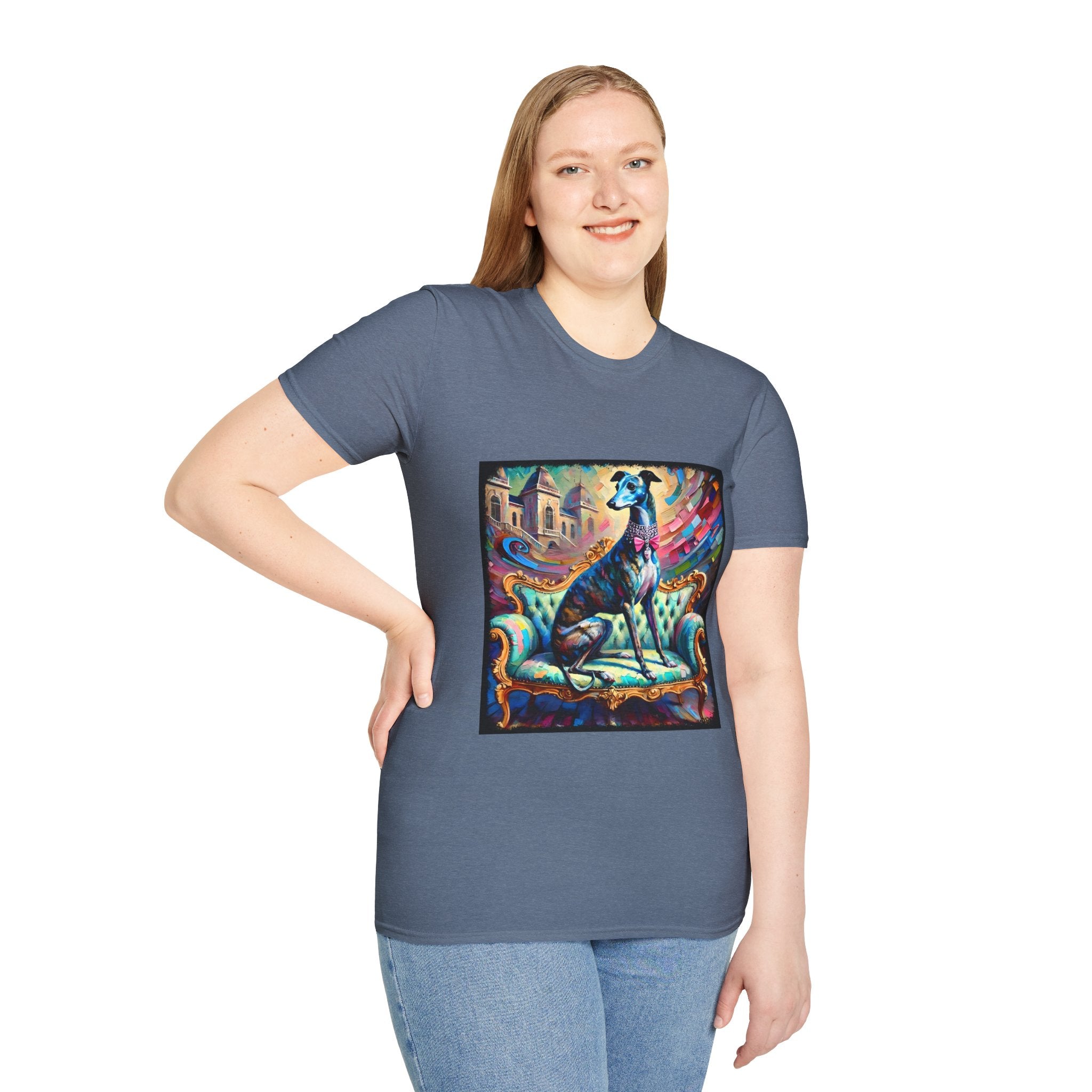 Greyhound Diamond Princess Classic | Unisex Dog T-Shirt