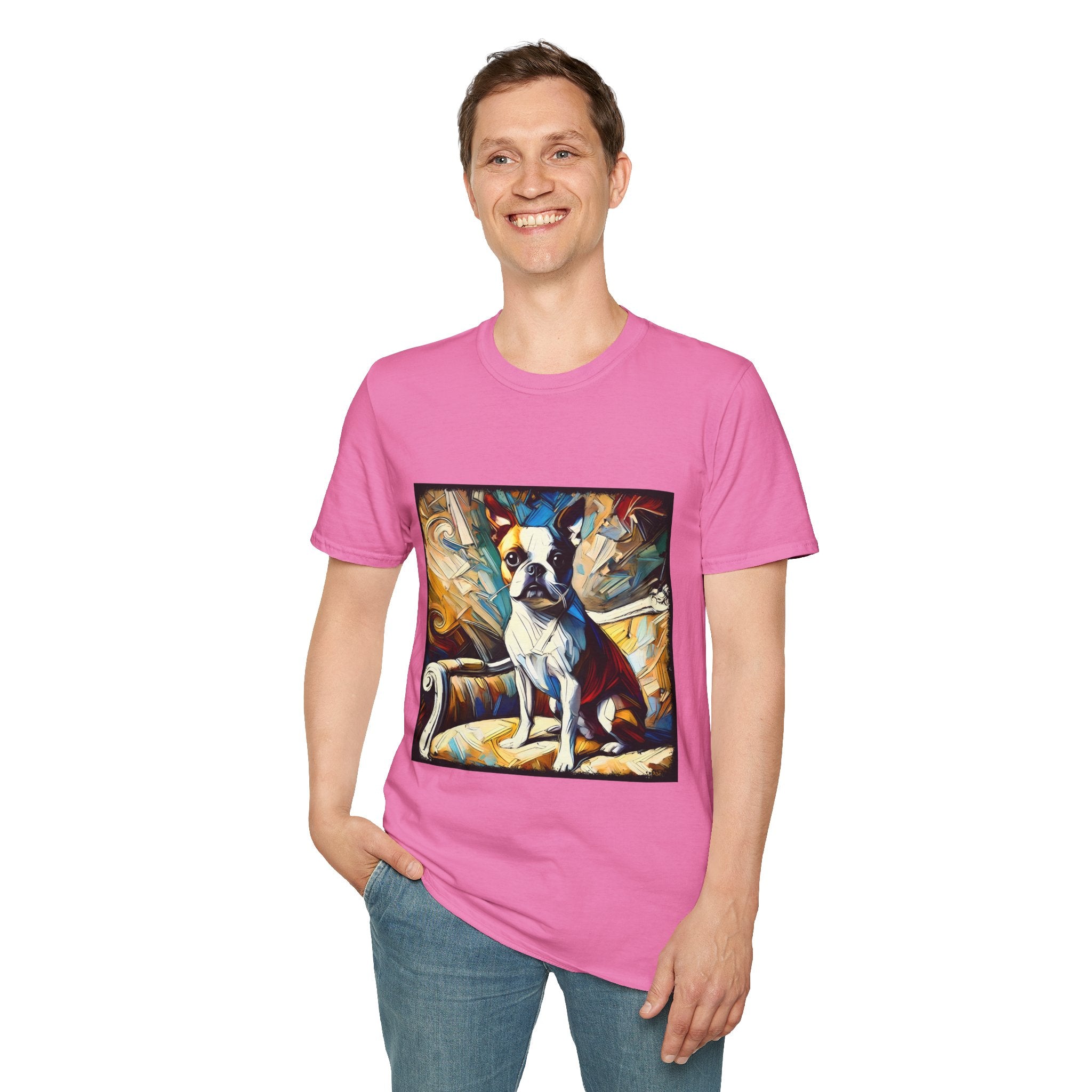 Boston Terrier Warm Classic | Unisex Dog T-Shirt