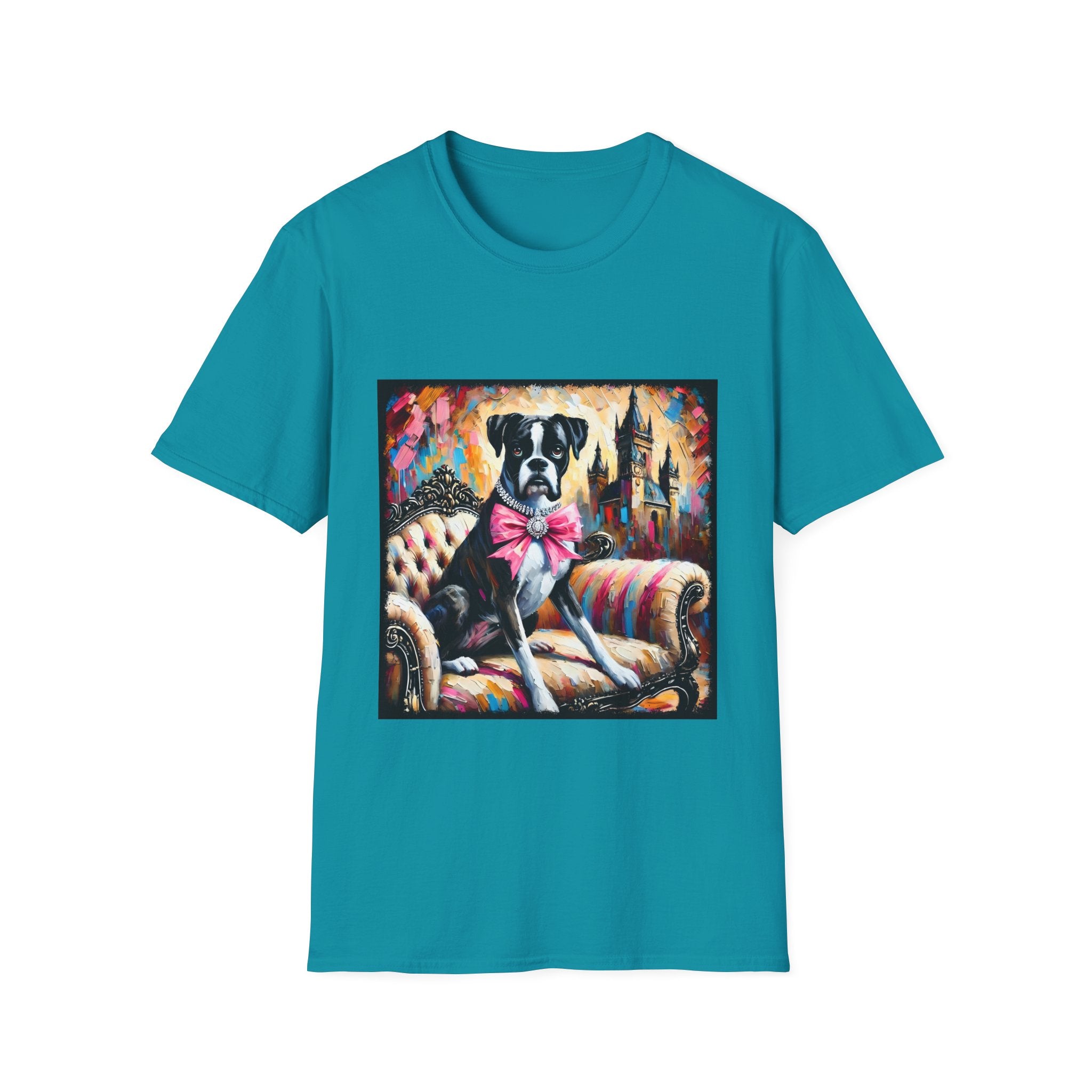 Boxer Pink Princess Classic | Unisex Dog T-Shirt