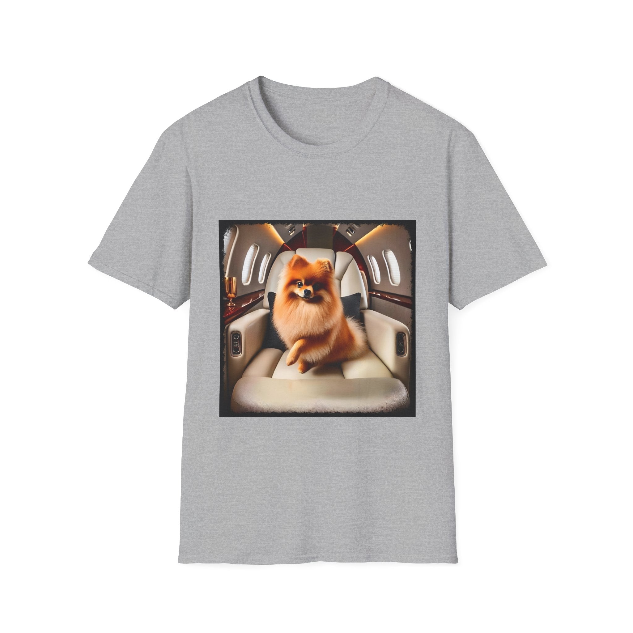 Pomeranian Jet Setter | Unisex Dog T-Shirt