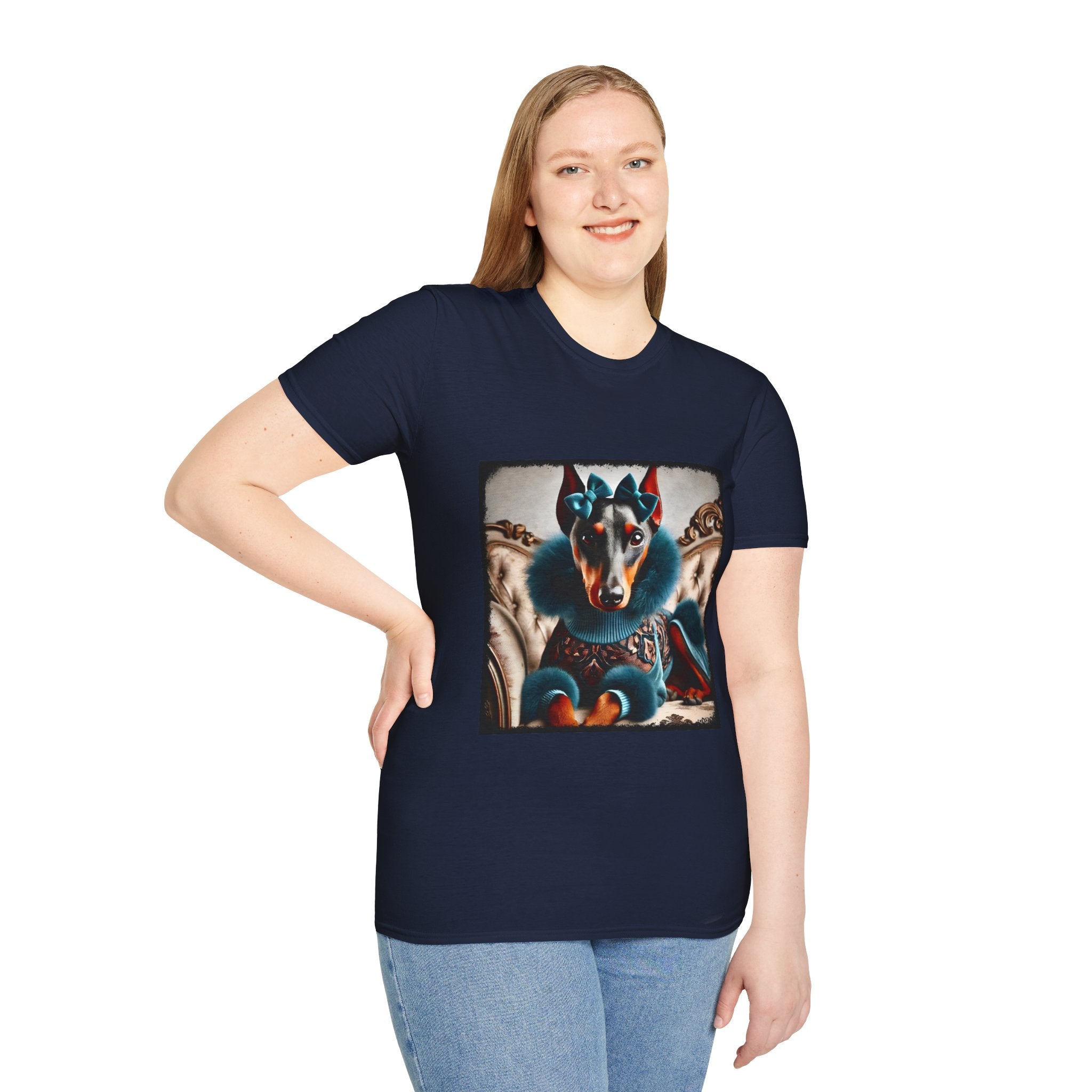 Doberman Pinscher Fashion Icon | Unisex Dog T-Shirt