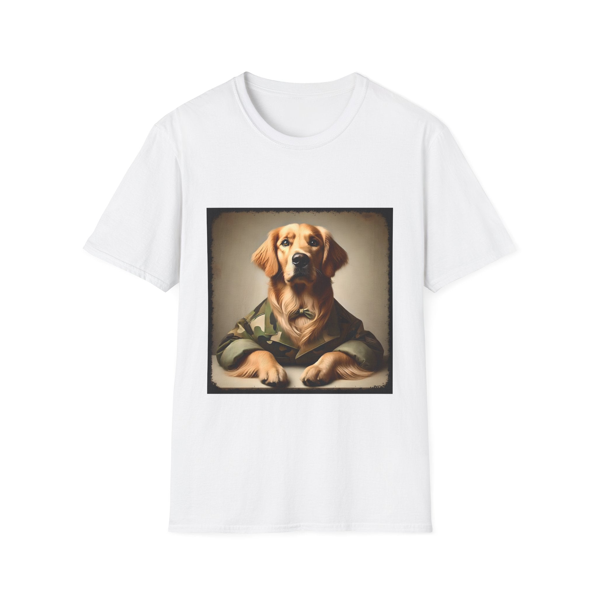Golden Retriever Shirt | Camo Gent Dog Lover Tee