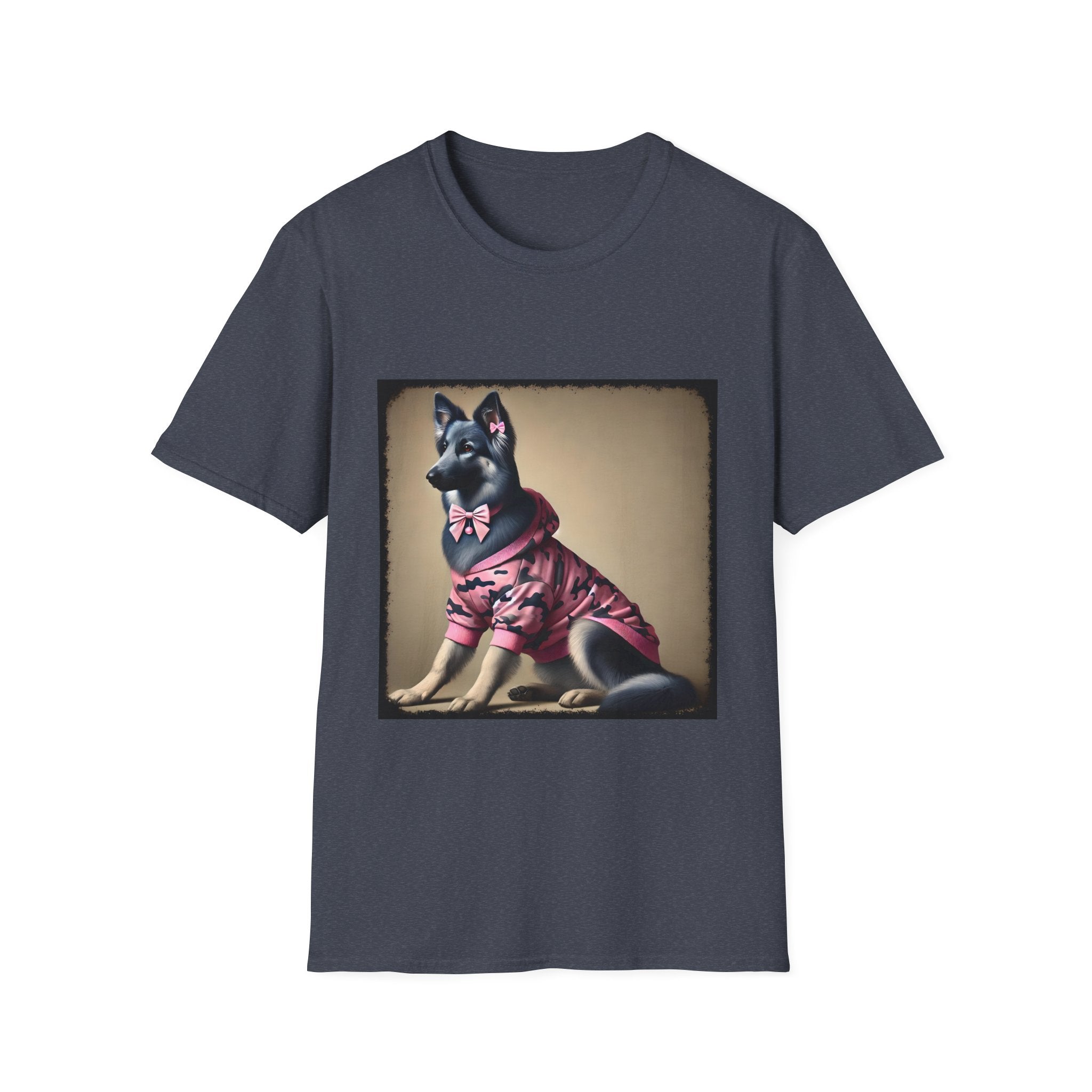 German Shepherd Camo Cutie | Unisex Dog T-Shirt