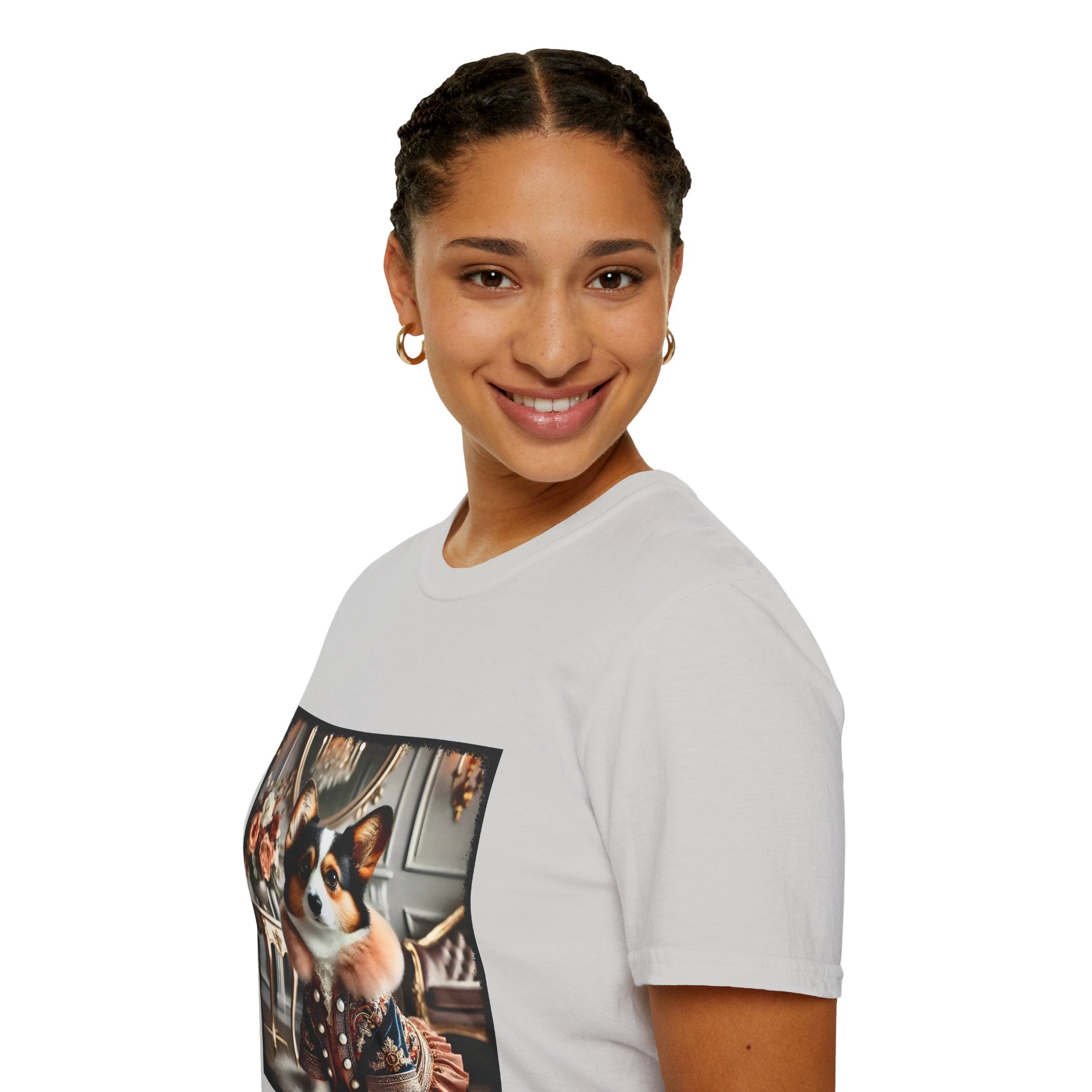 Pembroke Welsh Corgi Posh Paw | Unisex Dog T-Shirt