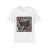 German Shepherd Leather Rebel | Unisex Dog T-Shirt
