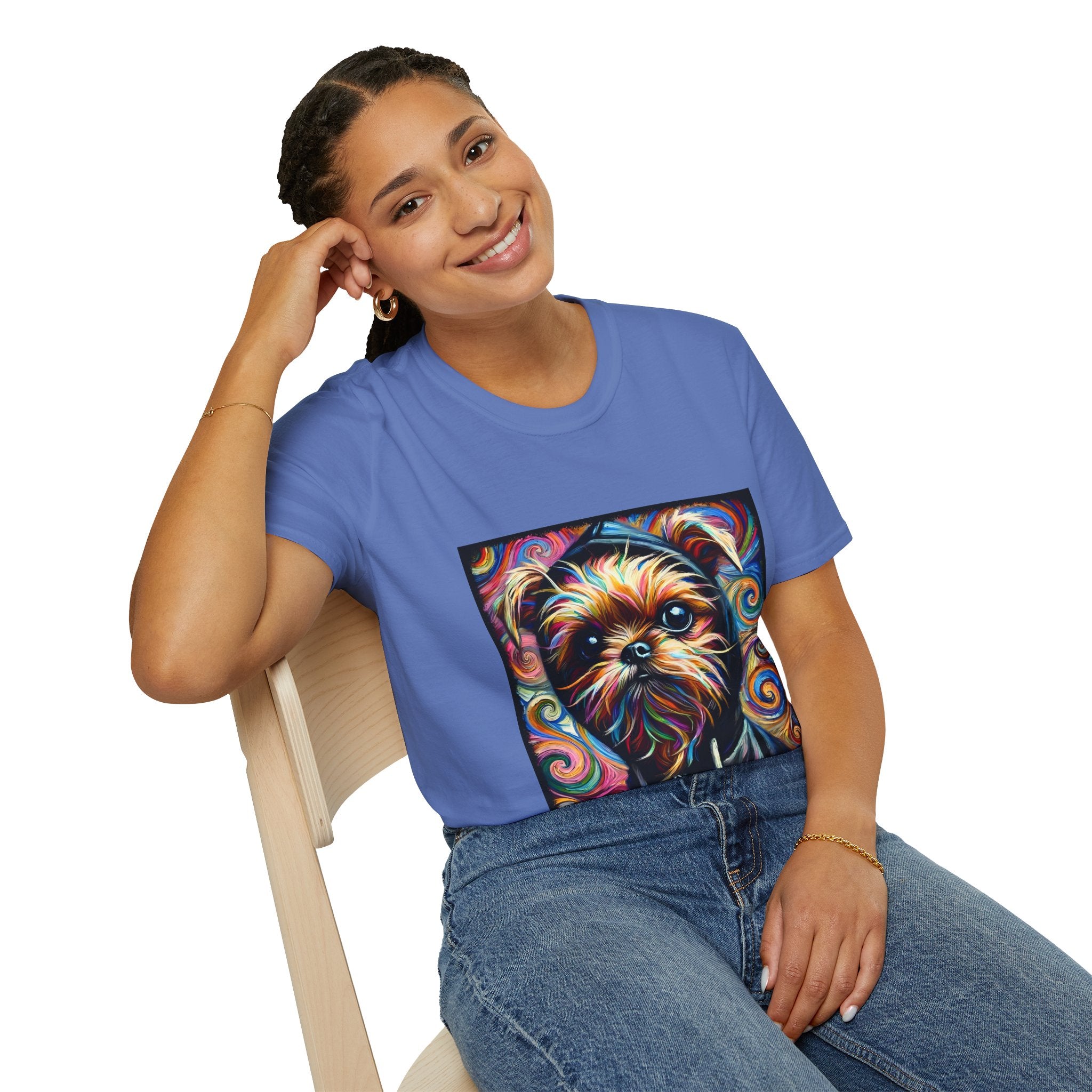 Brussels Griffon Hoodie Swirl | Unisex Dog T-Shirt
