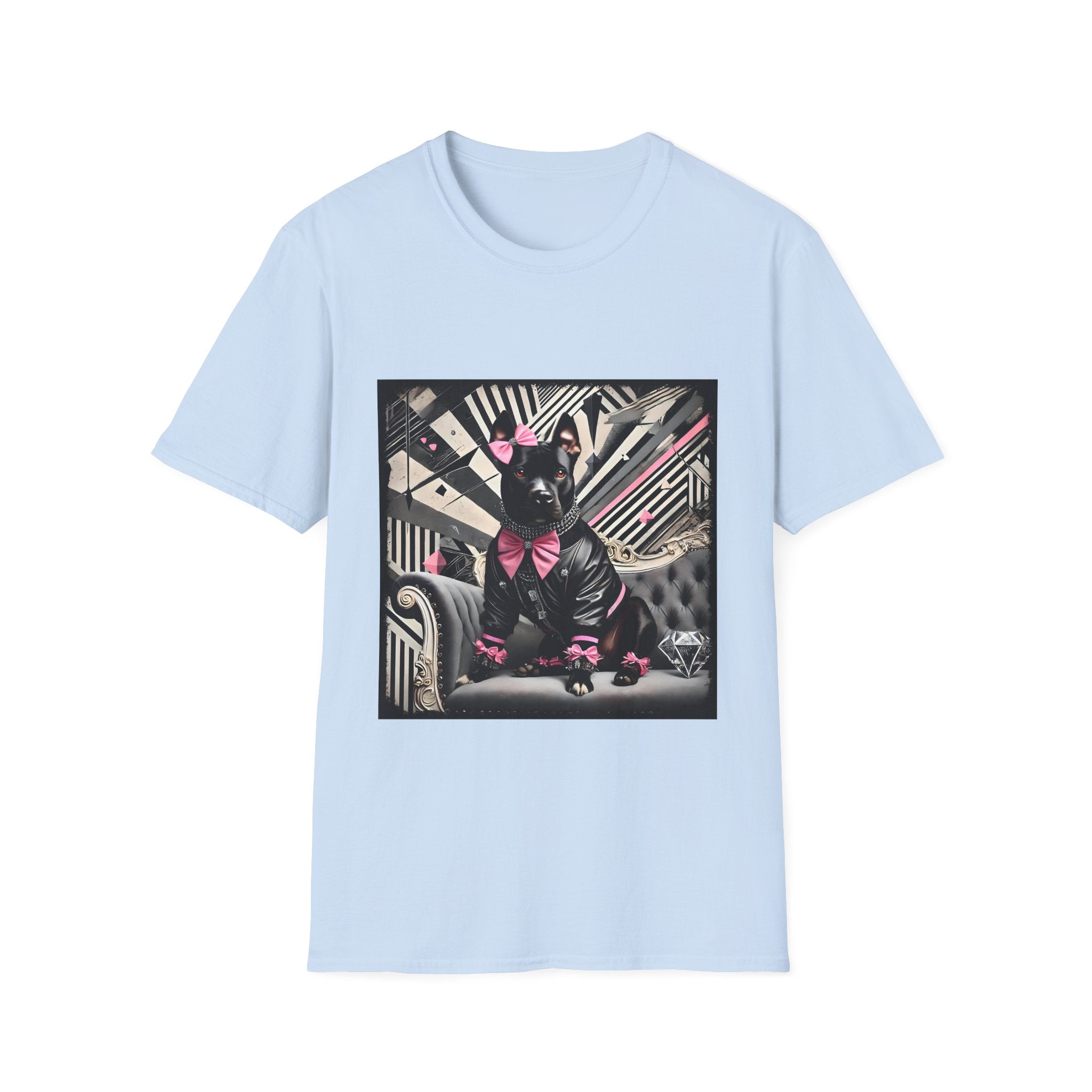 American Pit Bull Terrier Chic Rocker | Unisex Dog T-Shirt