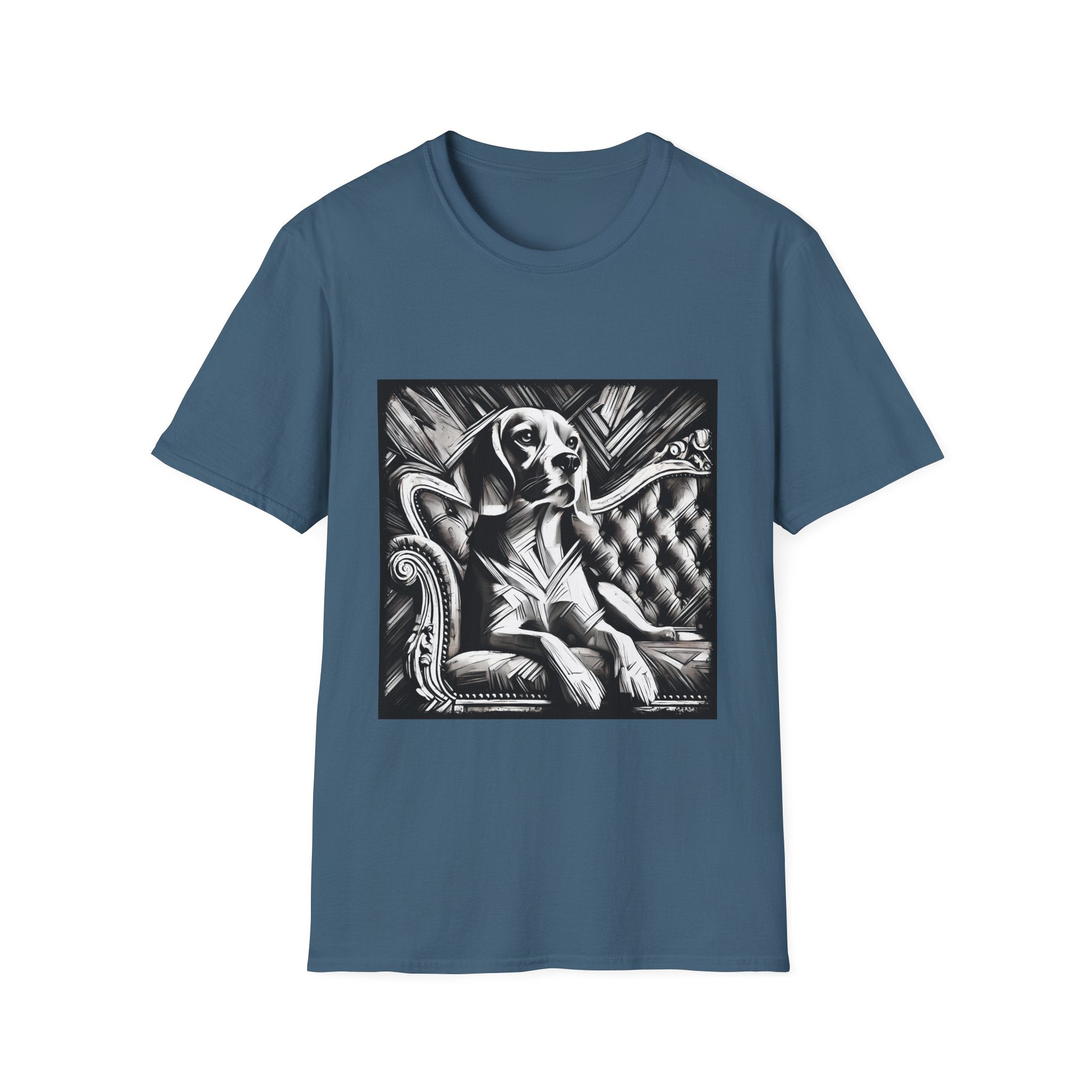 Beagle B&W Bold | Unisex Dog T-Shirt