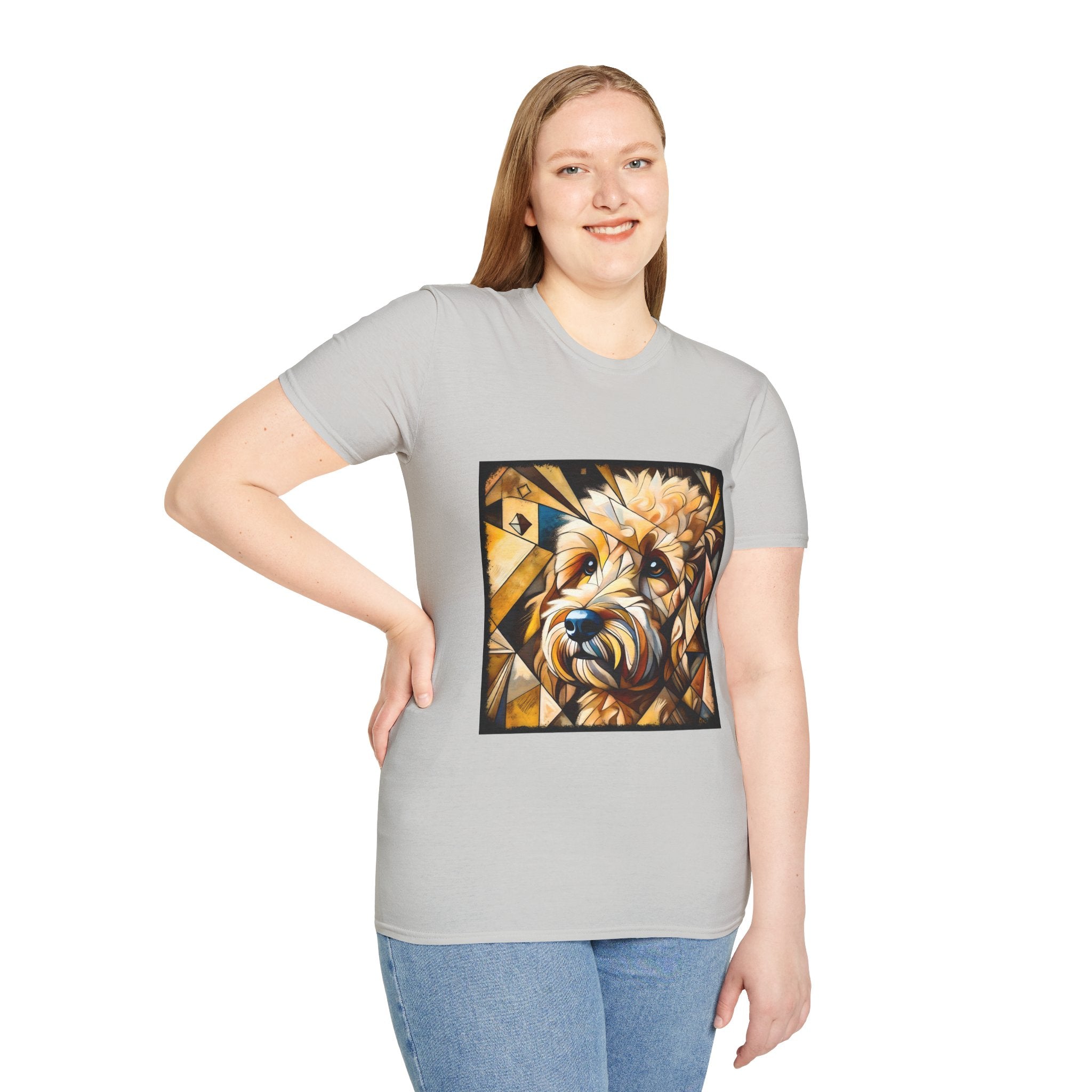 Goldendoodle Geometric | Unisex Dog T-Shirt