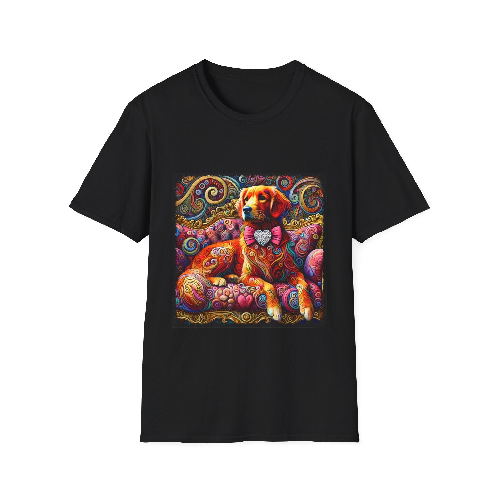 Golden Retriever Shirt | Love Swirl Dog Lover Tee