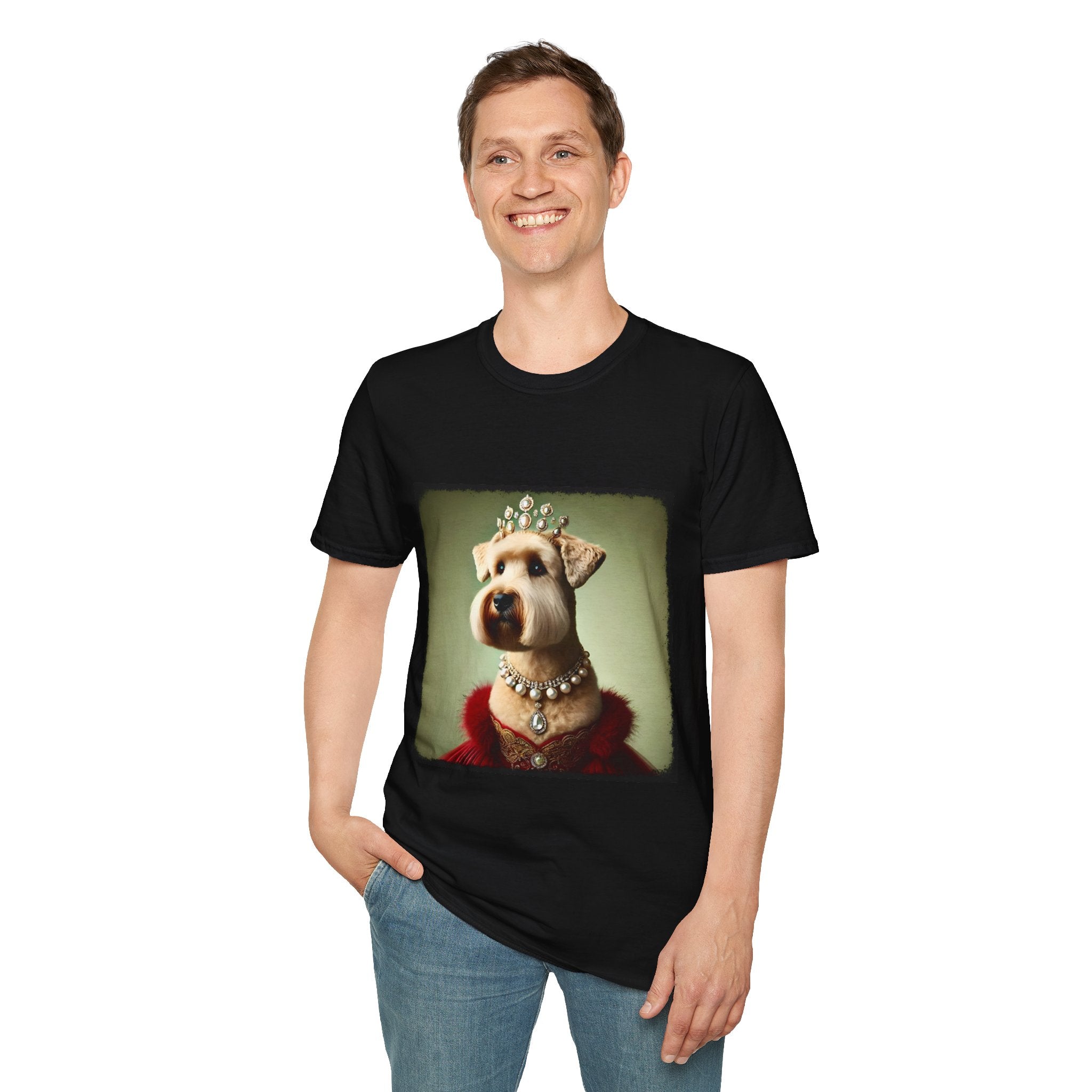 Wheaten Terrier Crimson Queen | Unisex Dog T-Shirt