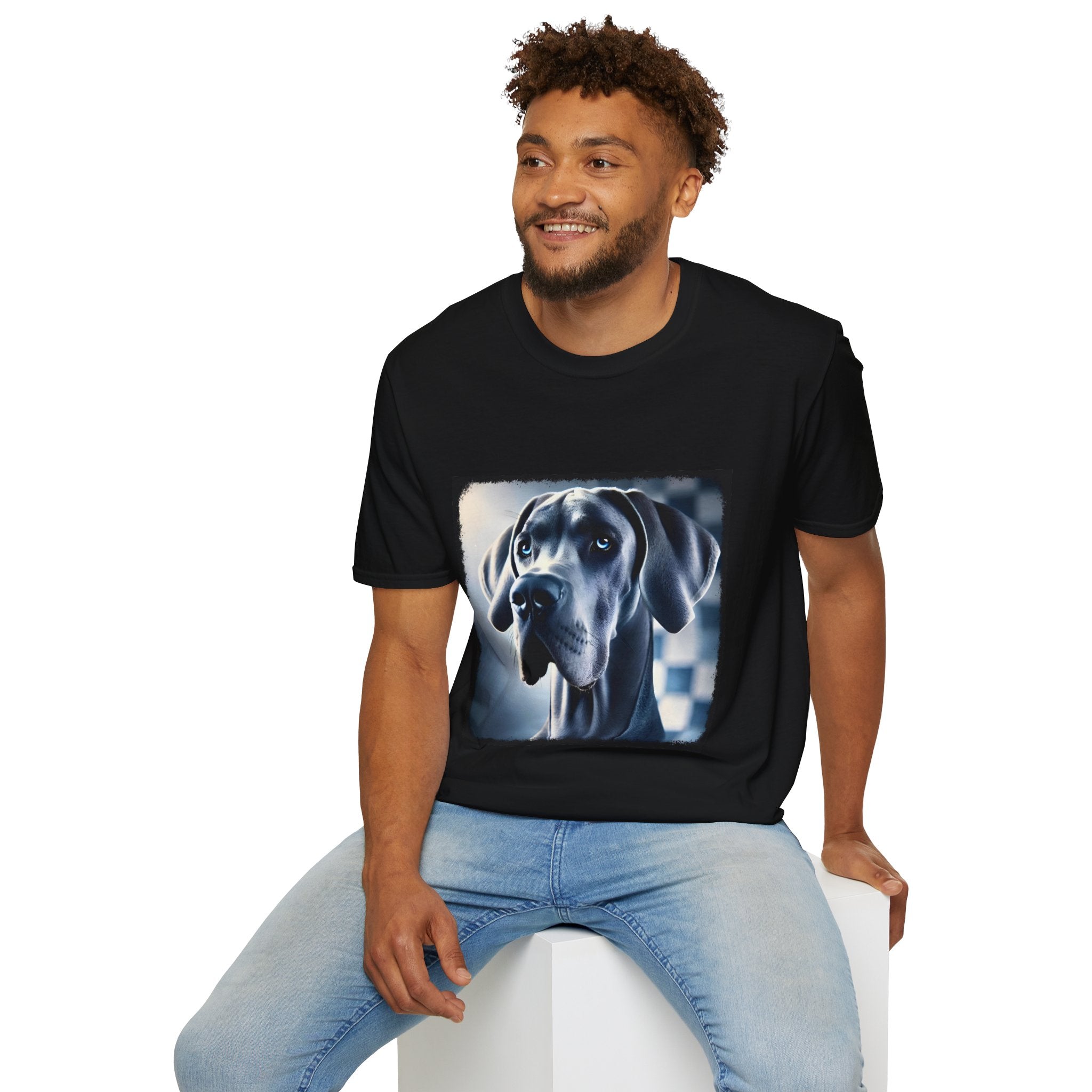 Great Dane Regal Pose | Unisex Dog T-Shirt