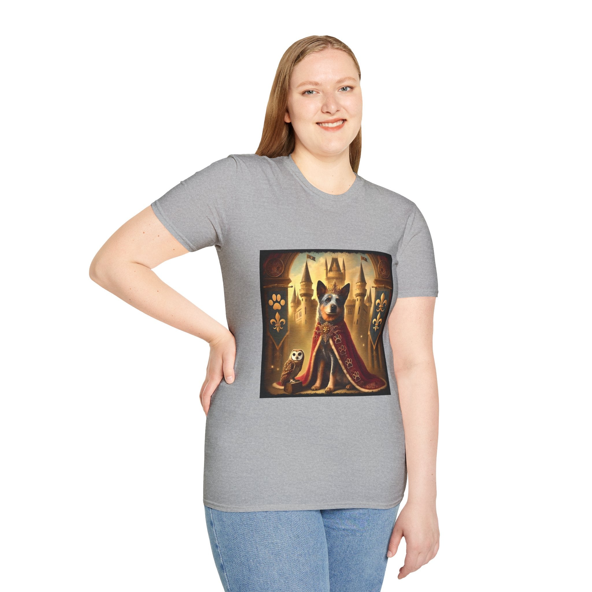 Australian Cattle Dog Velvet King | Unisex Dog T-Shirt