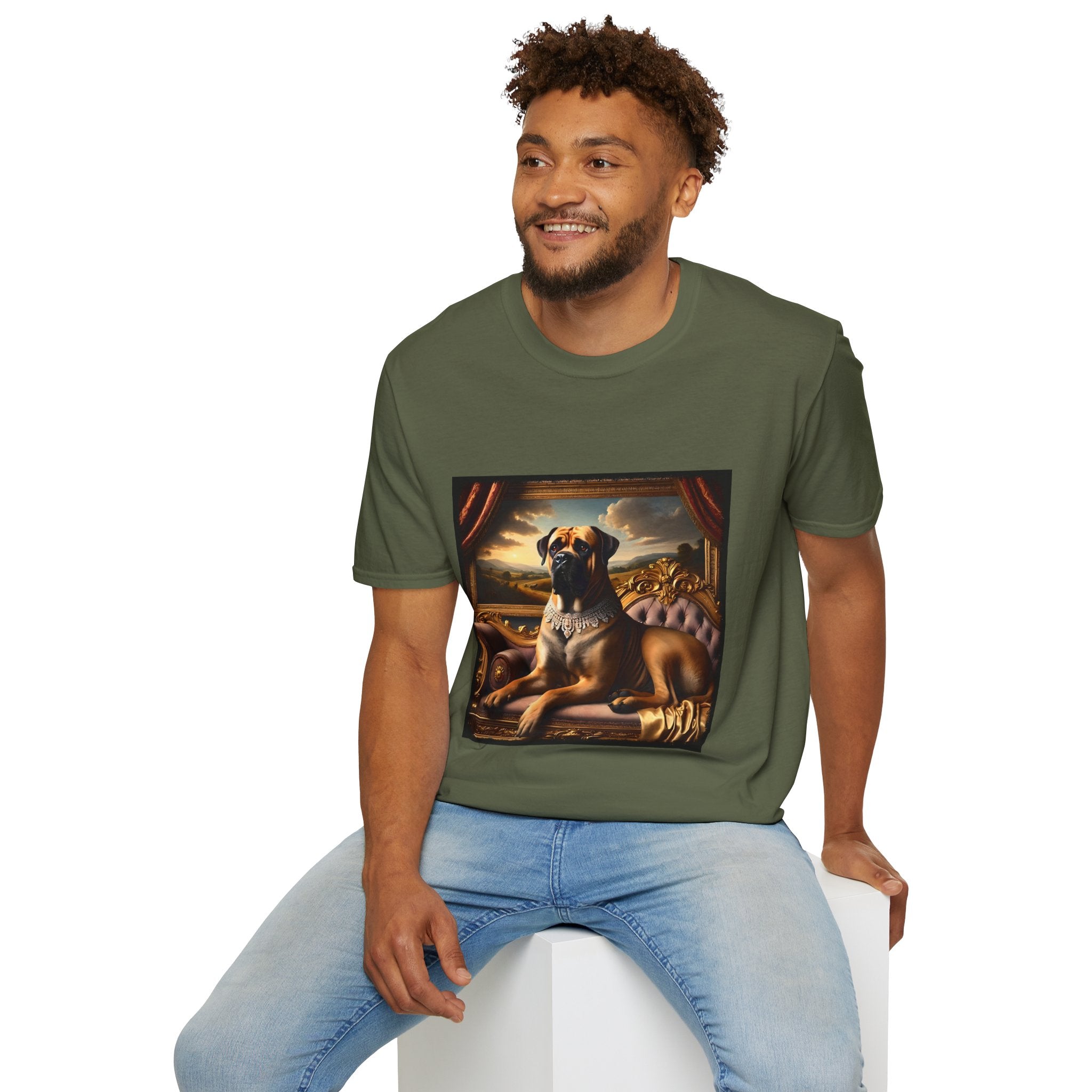 Bullmastiff Royal Princess | Unisex Dog T-Shirt