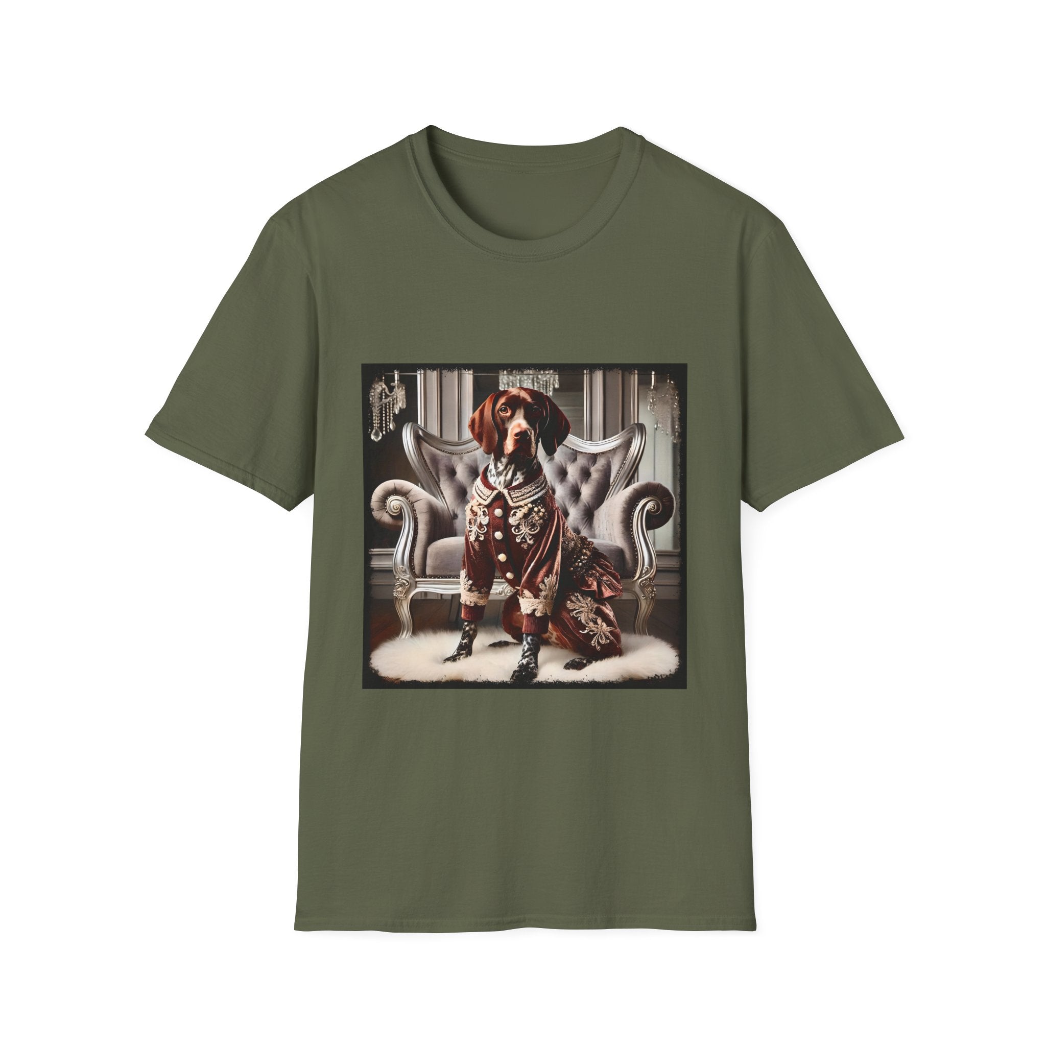 German Shorthaired Pointer Plush Pup | Unisex Dog T-Shirt