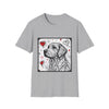 Golden Retriever Shirt | Bold Heart Sketch Dog Lover Tee