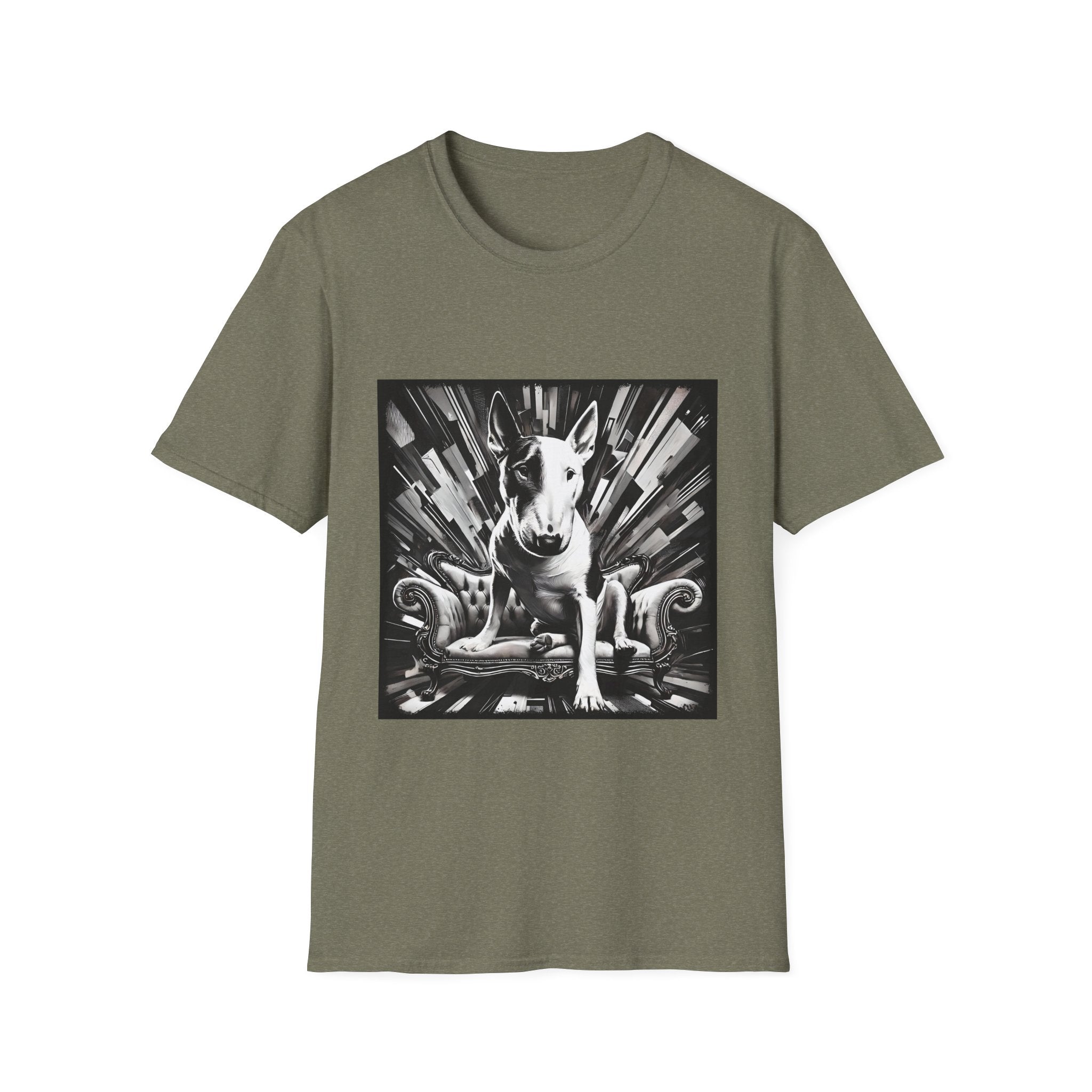 Bull Terrier B&W Bold | Unisex Dog T-Shirt