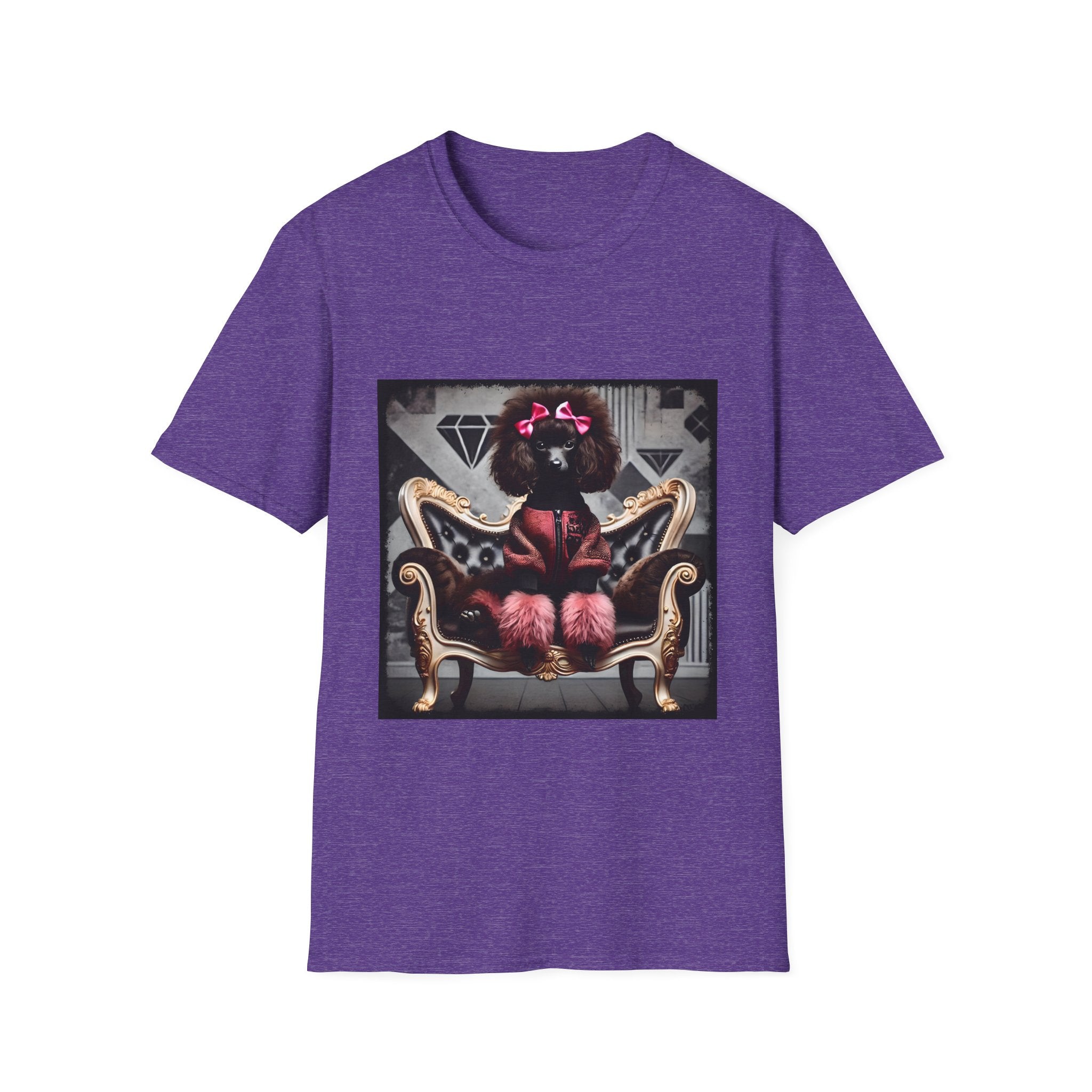 Poodle Pink Icon  | Unisex Dog T-Shirt