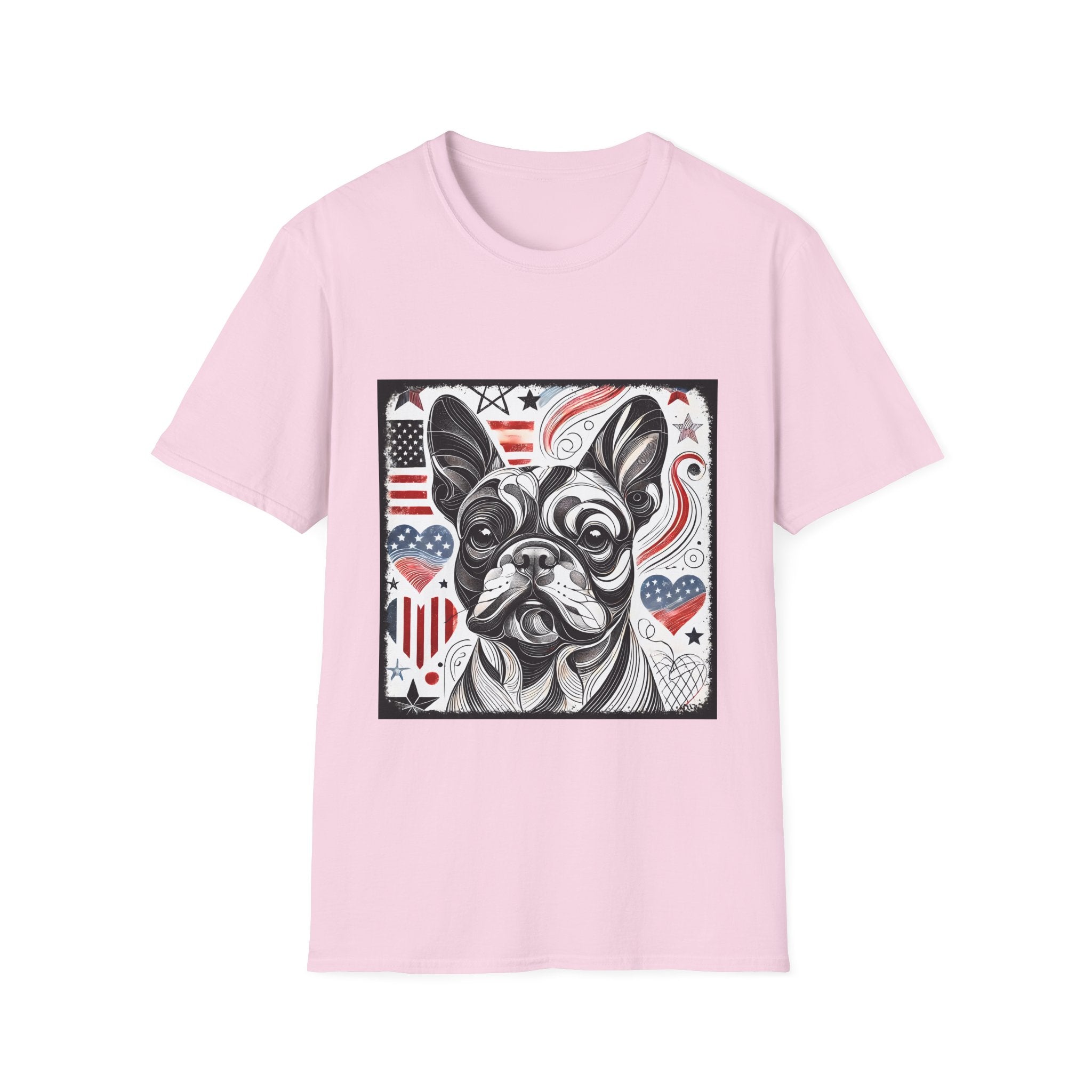 French Bulldog Shirt | Americana Dream Dog Lover Tee