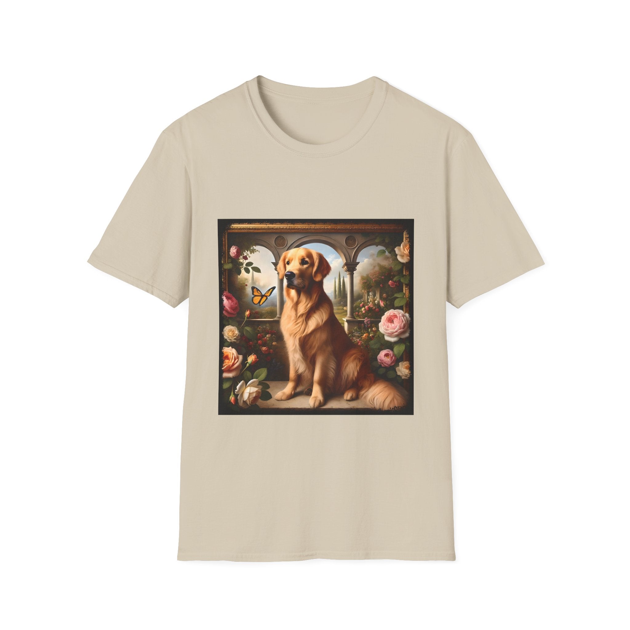 Golden Retriever Shirt | Botanical Classic Dog Lover Tee