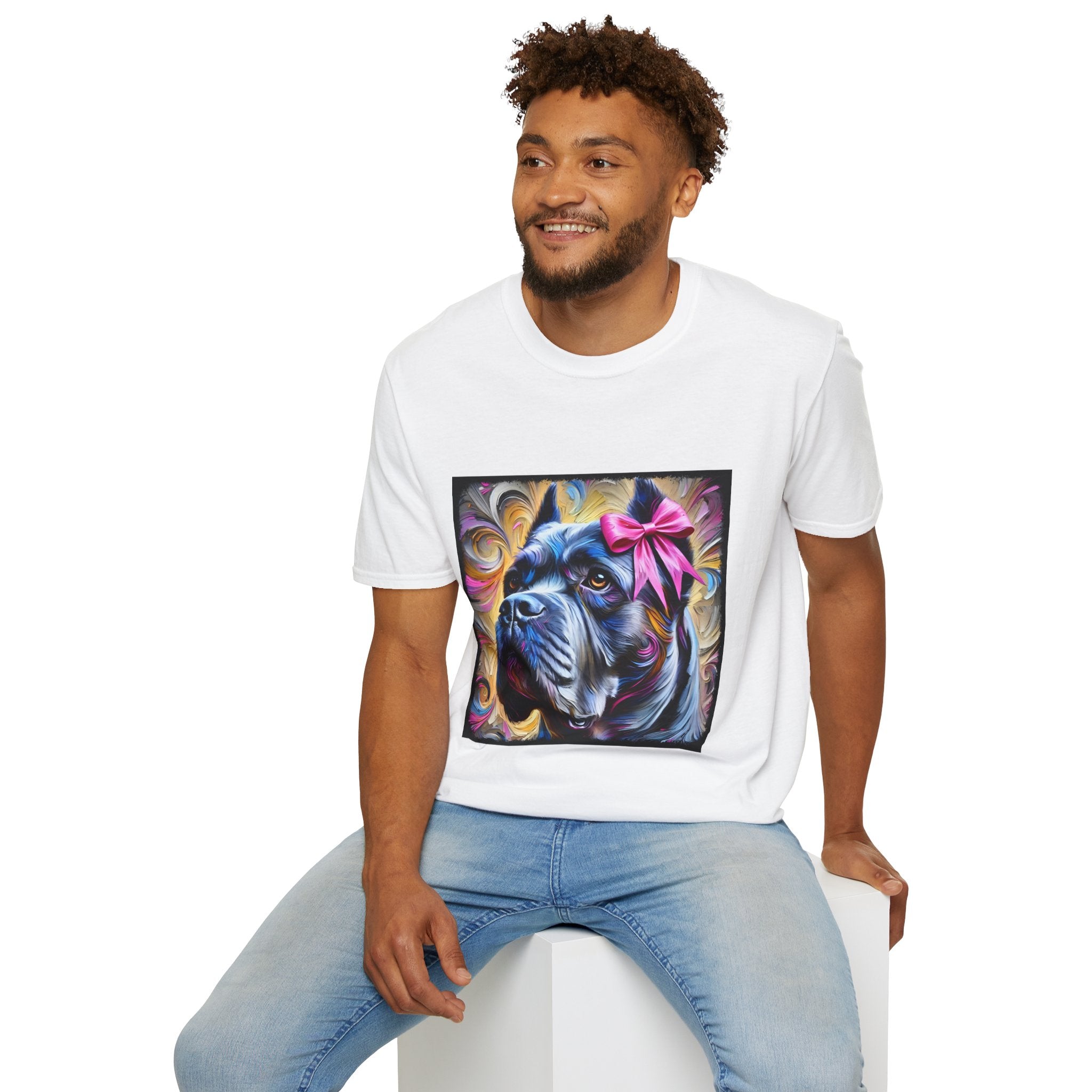Cane Corso Golden Swirl | Unisex Dog T-Shirt