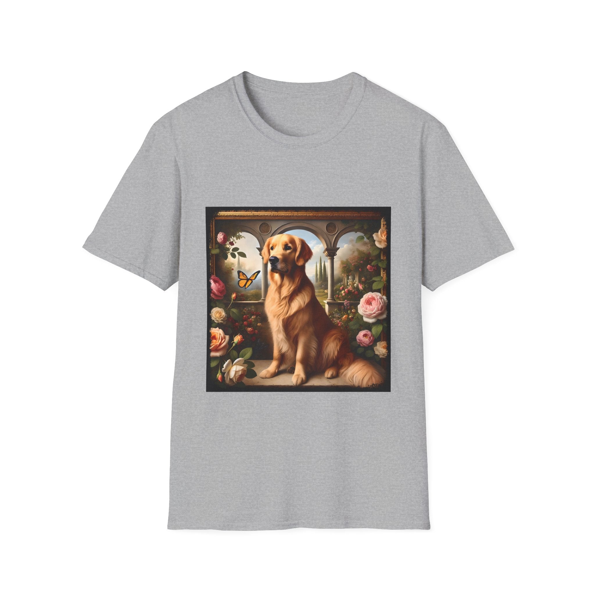 Golden Retriever Shirt | Botanical Classic Dog Lover Tee