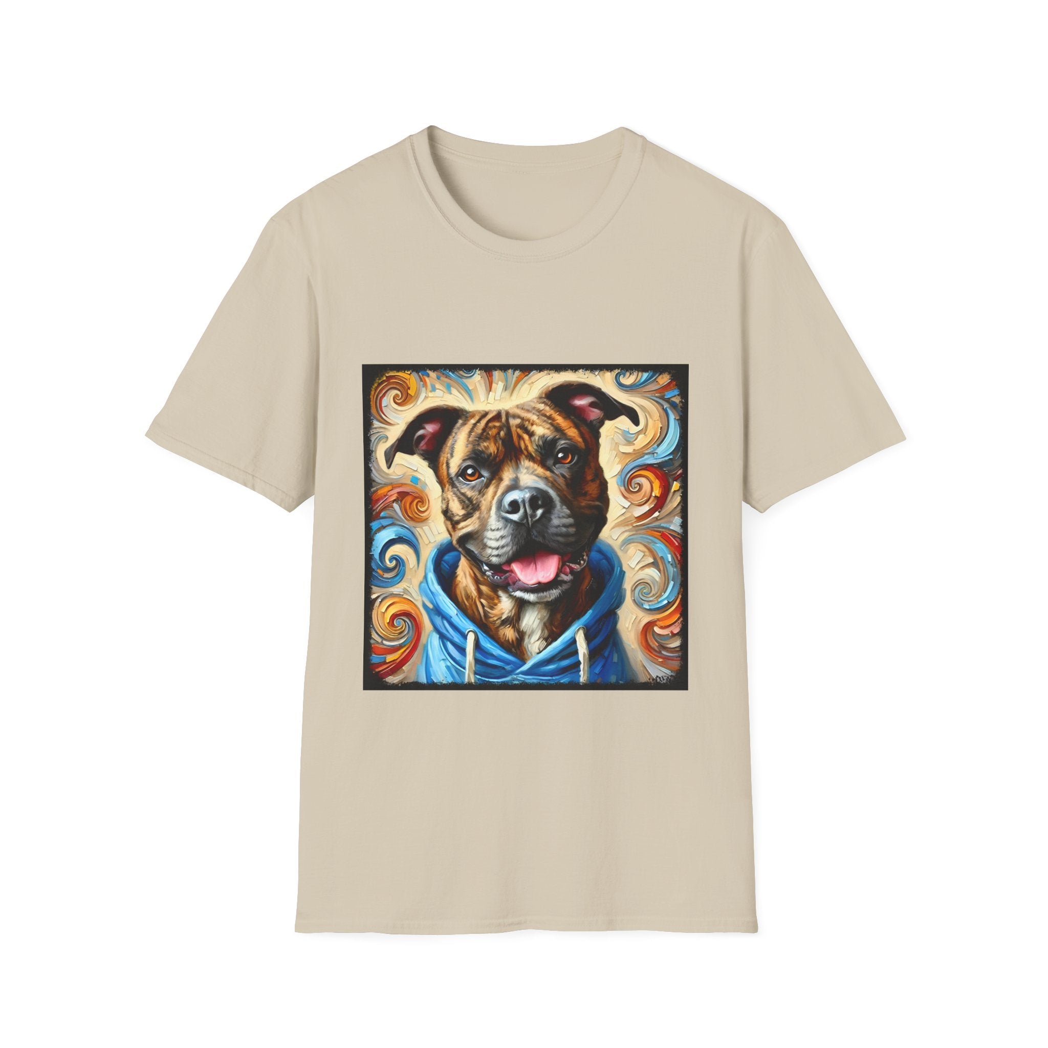 American Pit Bull Terrier Shirt | Brindle Swirl Dog Lover Tee