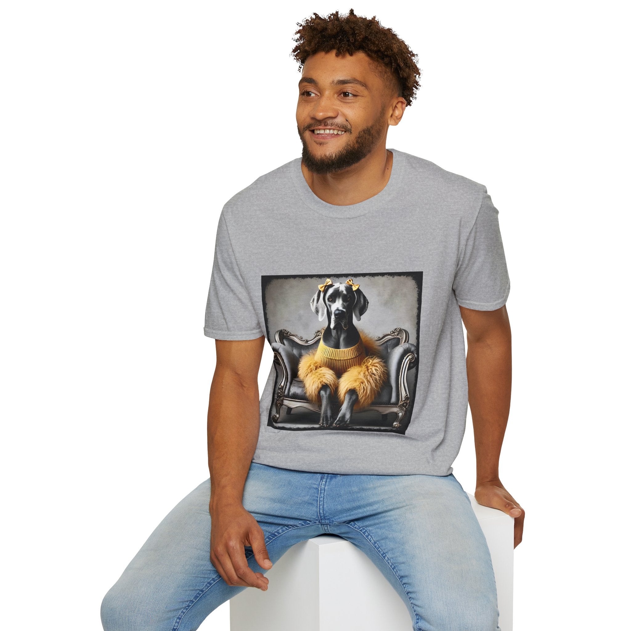 Great Dane Bold Beauty | Unisex Dog T-Shirt
