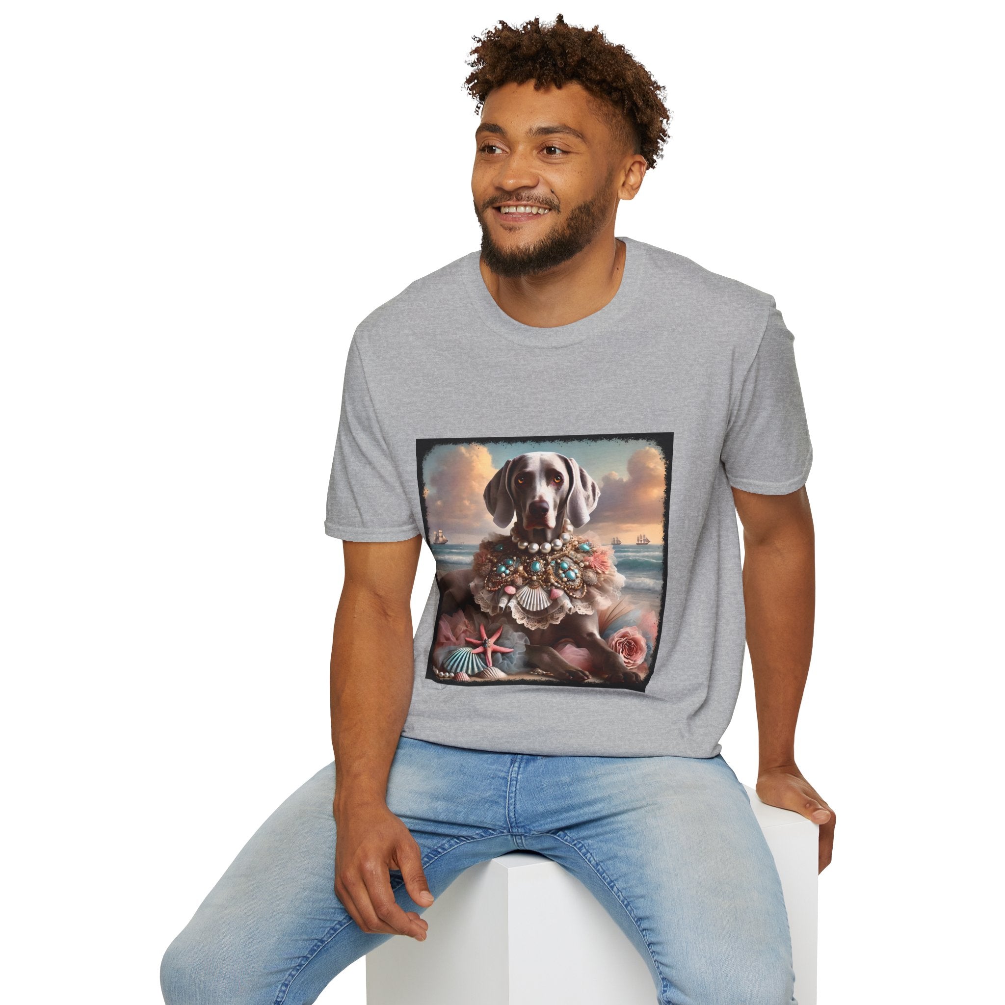 Weimaraner Beach Babe | Unisex Dog T-Shirt