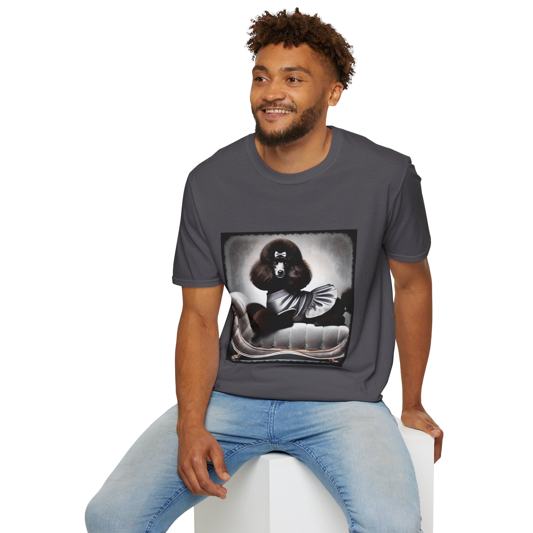 Poodle Silver Seductress | Unisex Dog T-Shirt