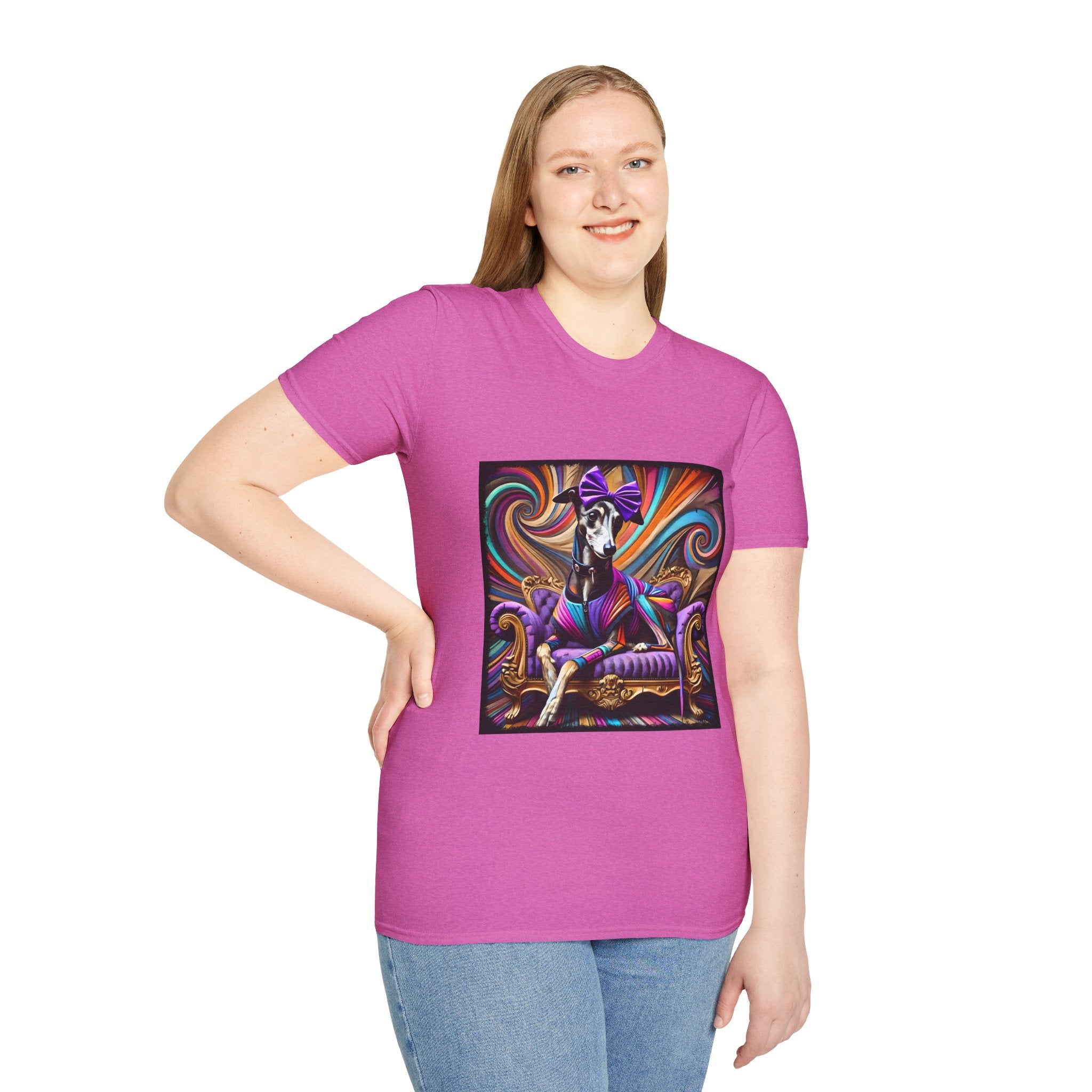 Greyhound Vivid Rocker | Unisex Dog T-Shirt