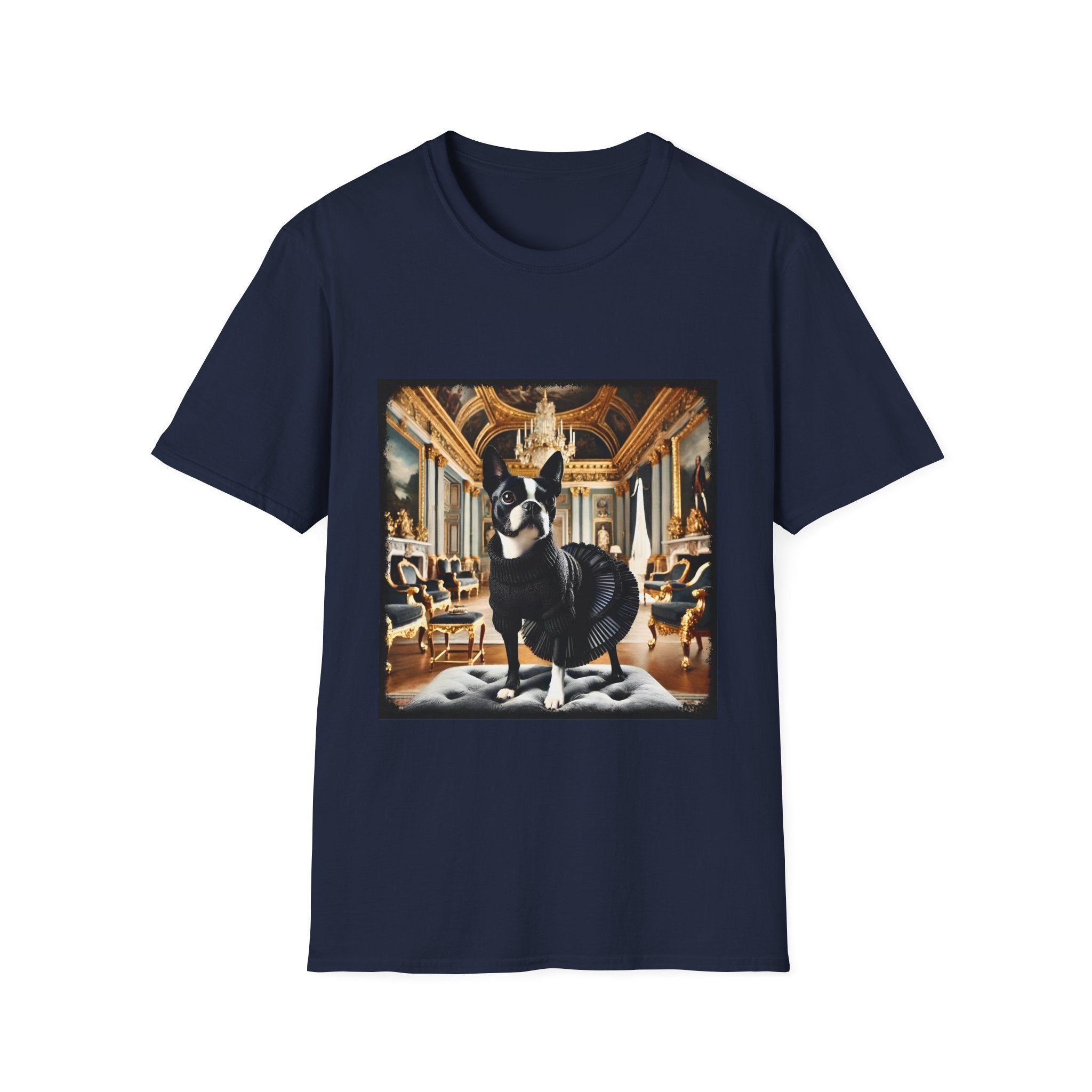 Boston Terrier Priveleged Pup | Unisex Dog T-Shirt