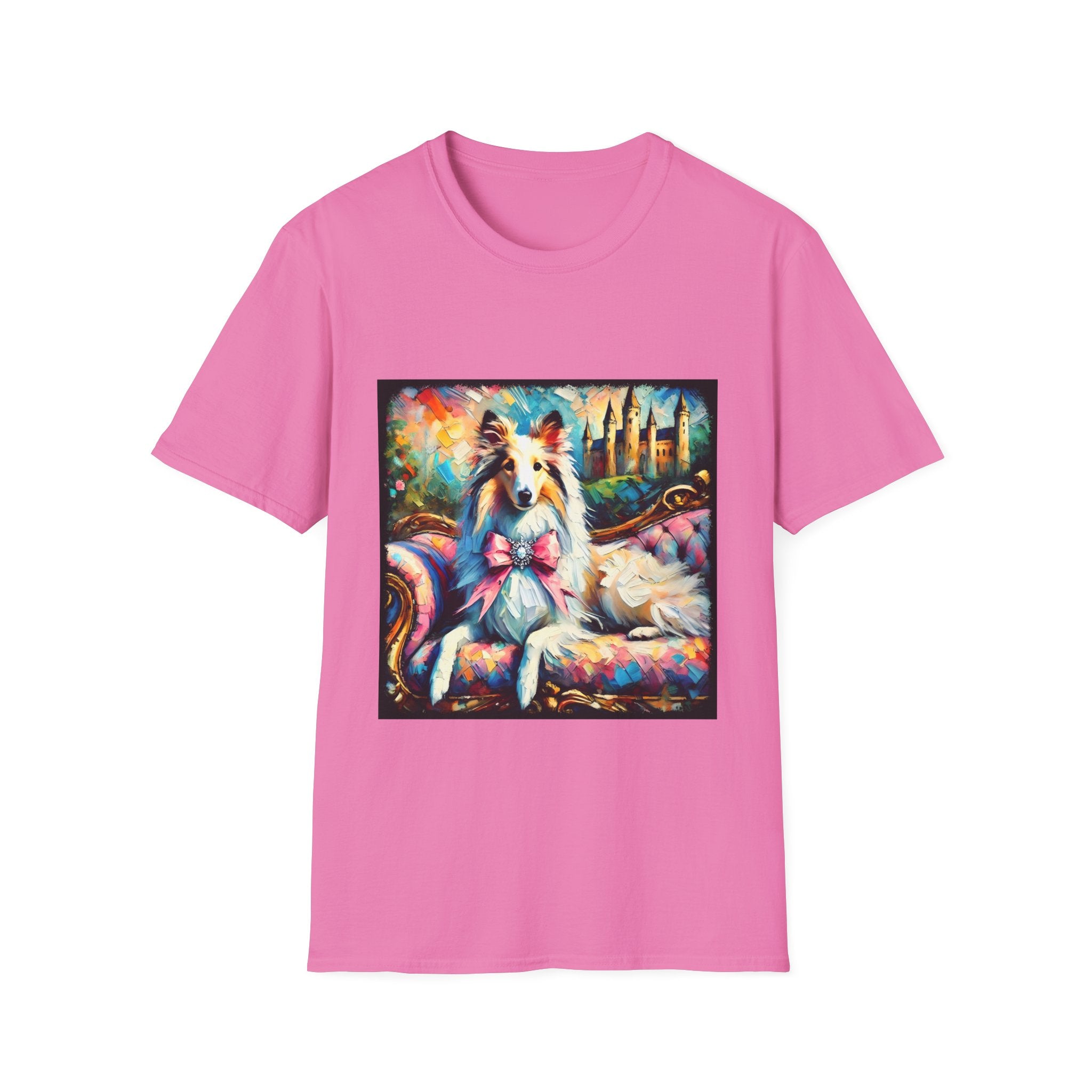 Collie Diamond Princess Classic | Unisex Dog T-Shirt