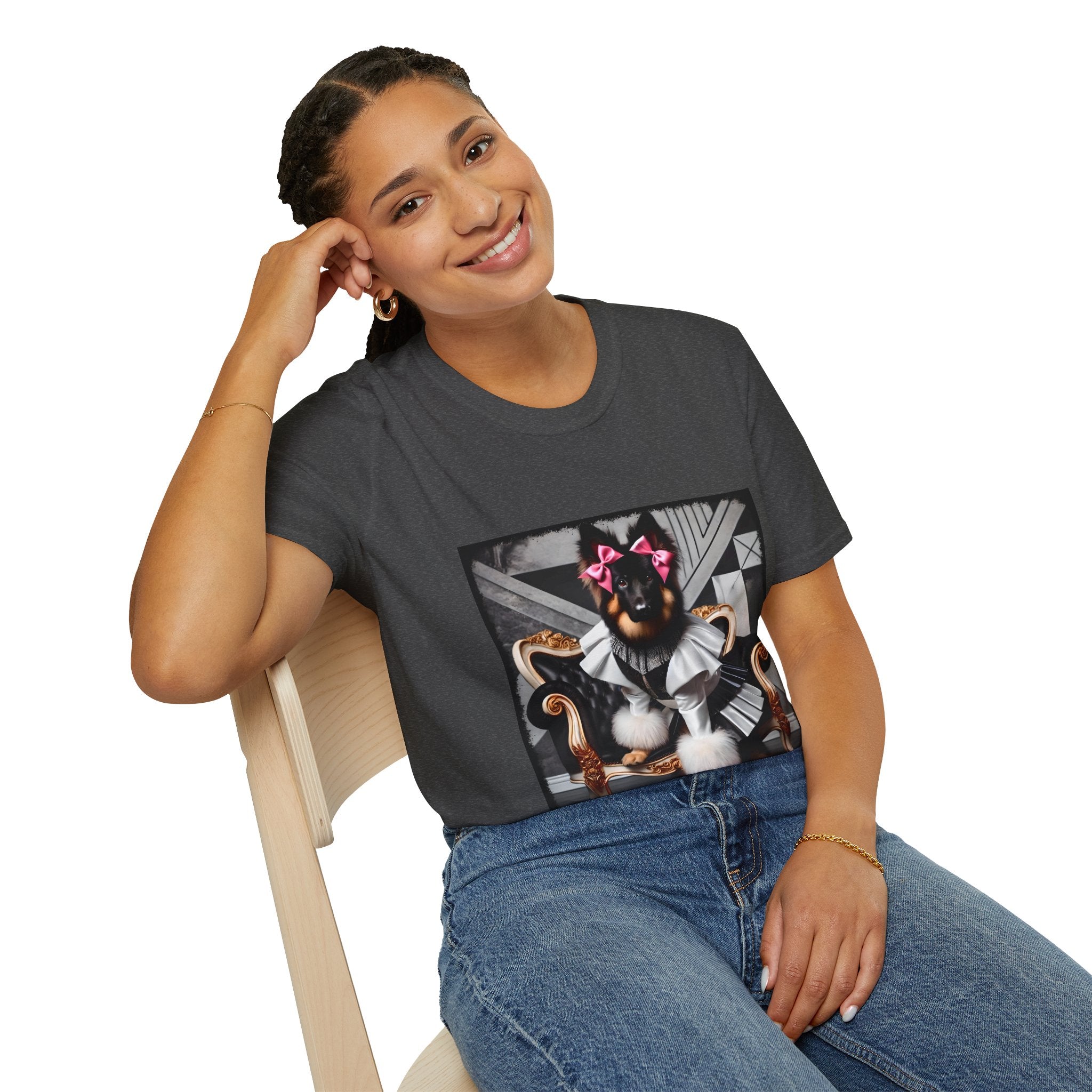 German Shepherd Classic Rocker | Unisex Dog T-Shirt