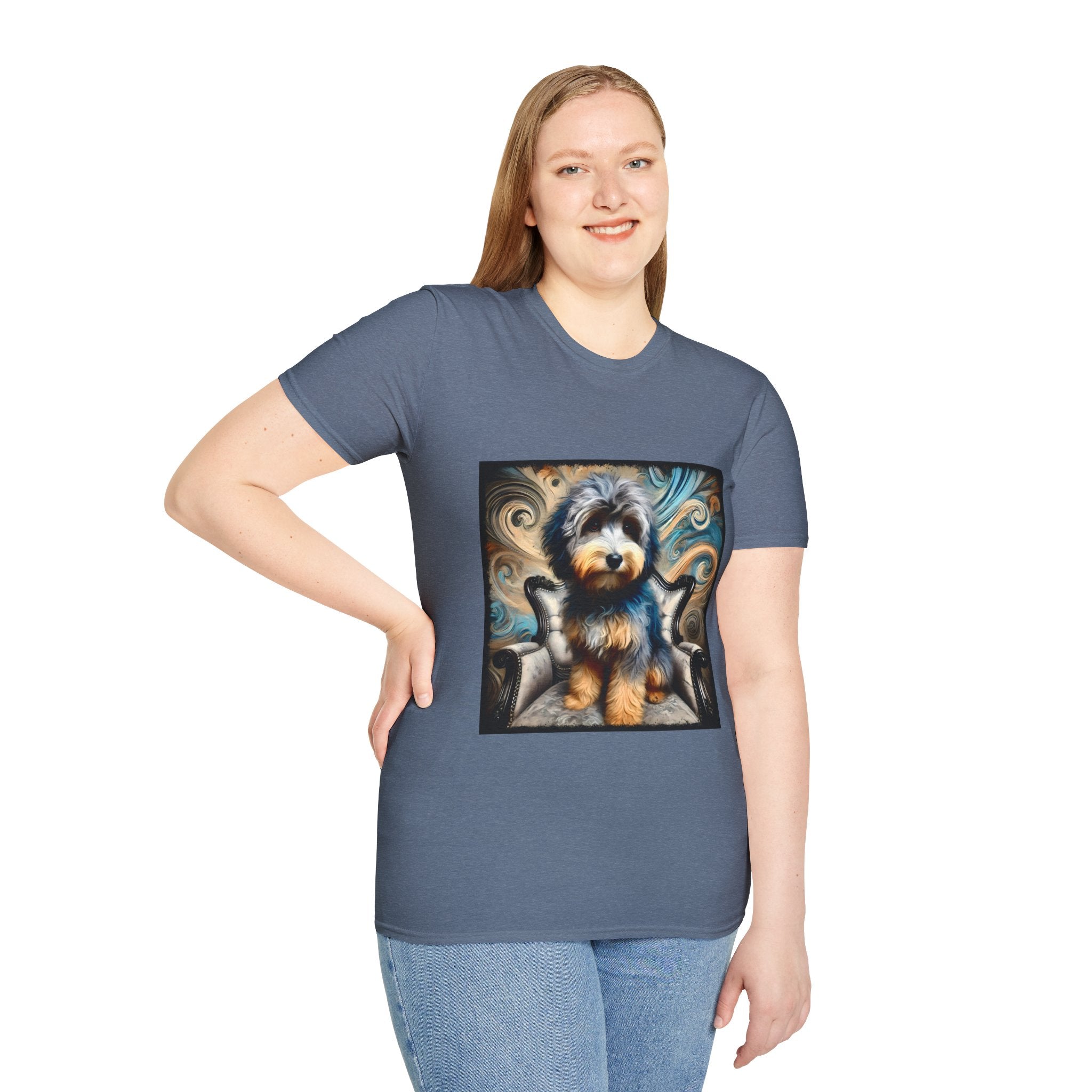 Aussiedoodle Ethereal Swirl | Unisex Dog T-Shirt