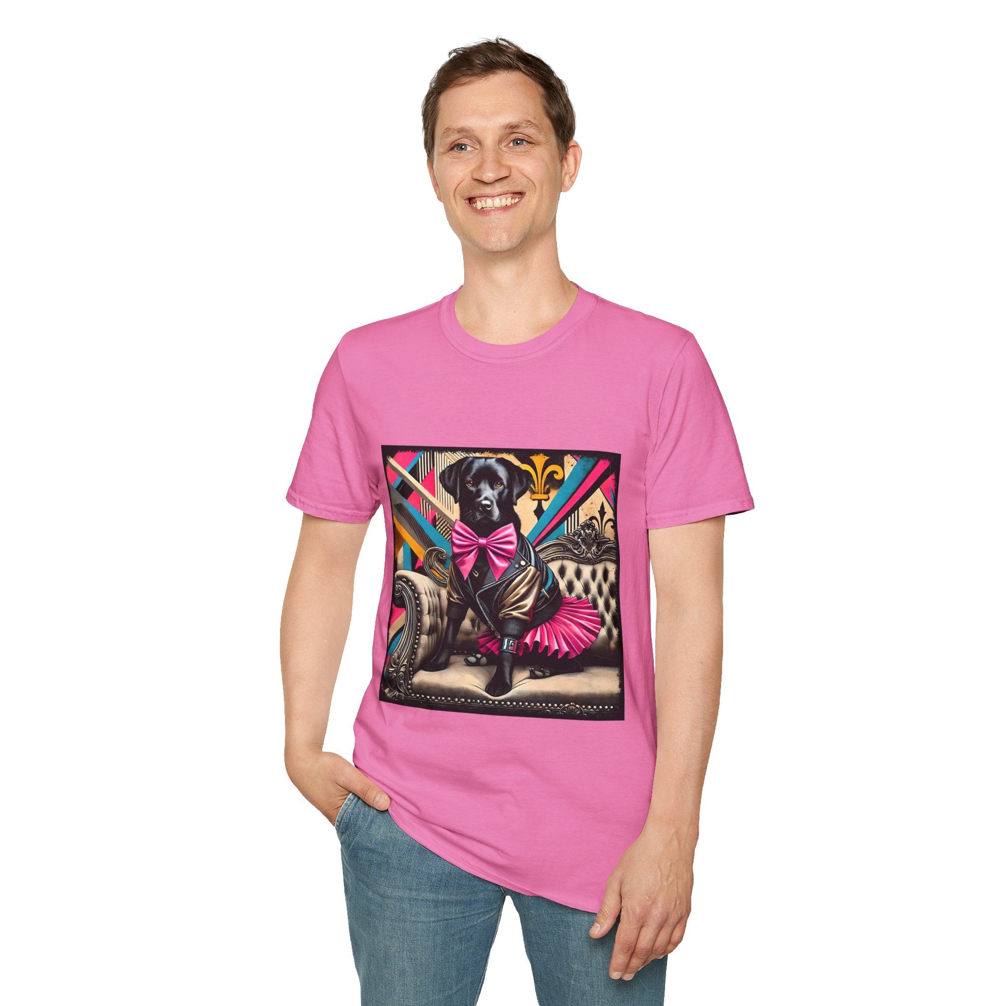 Labrador Retriever Bold Rocker | Unisex Dog T-Shirt