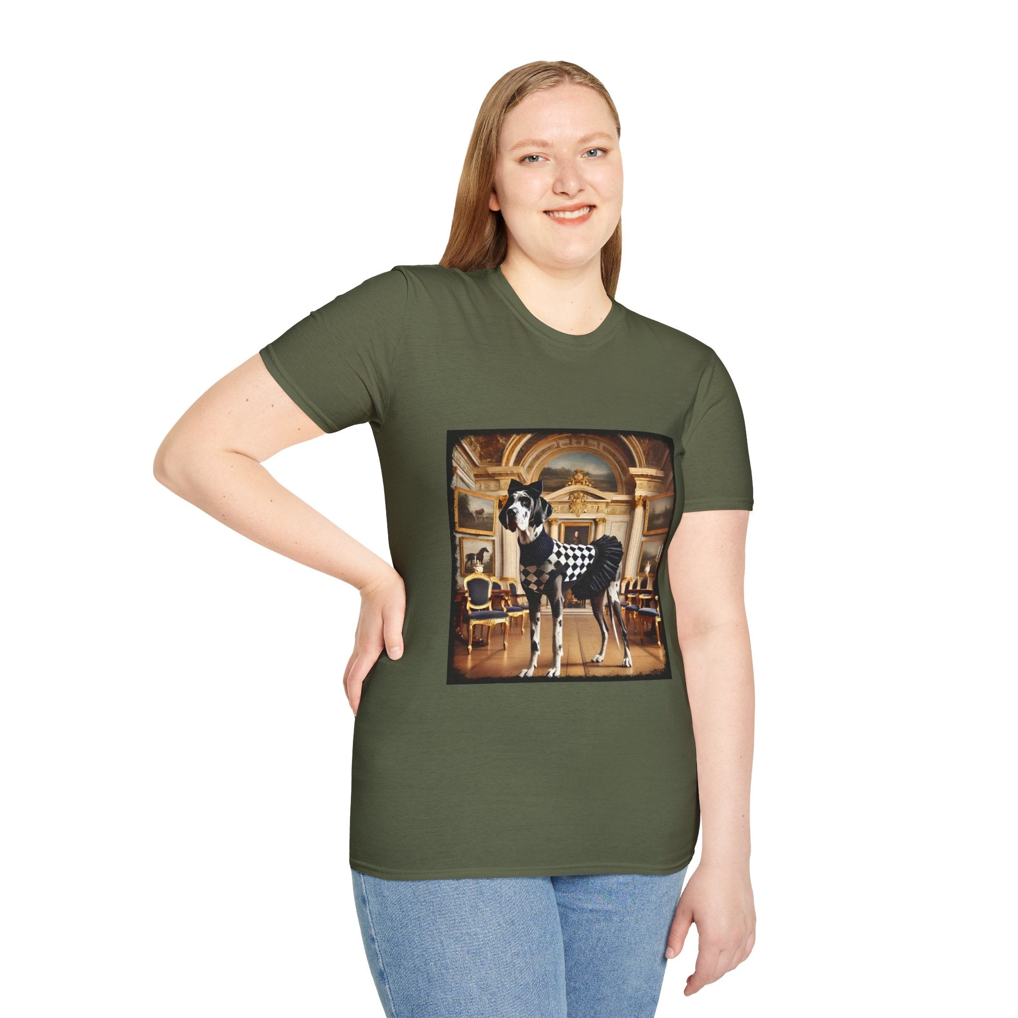Great Dane Priveleged Pup | Unisex Dog T-Shirt
