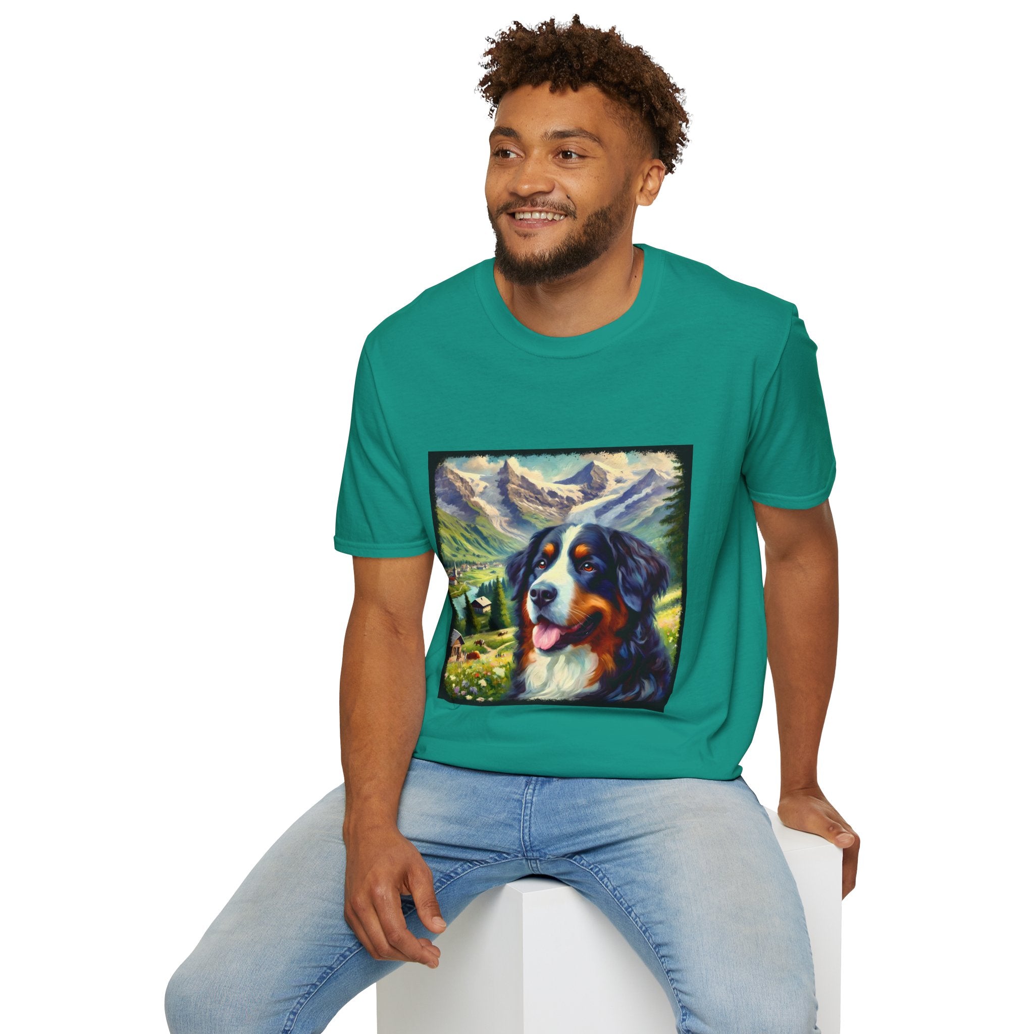 Bernese Mountain Dog Swiss Classic | Unisex Dog T-Shirt
