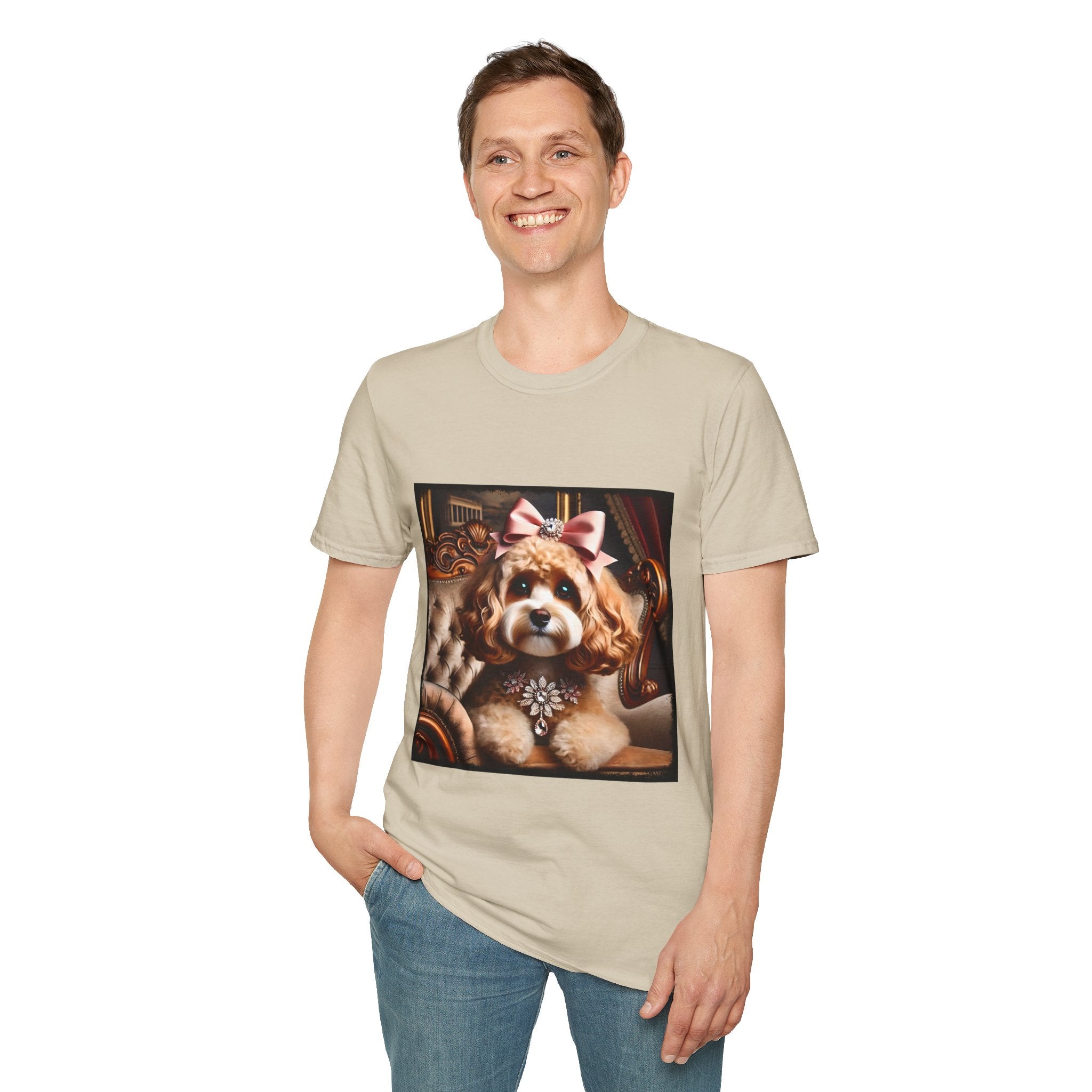 Cavapoo Diamond Diva | Unisex Dog T-Shirt