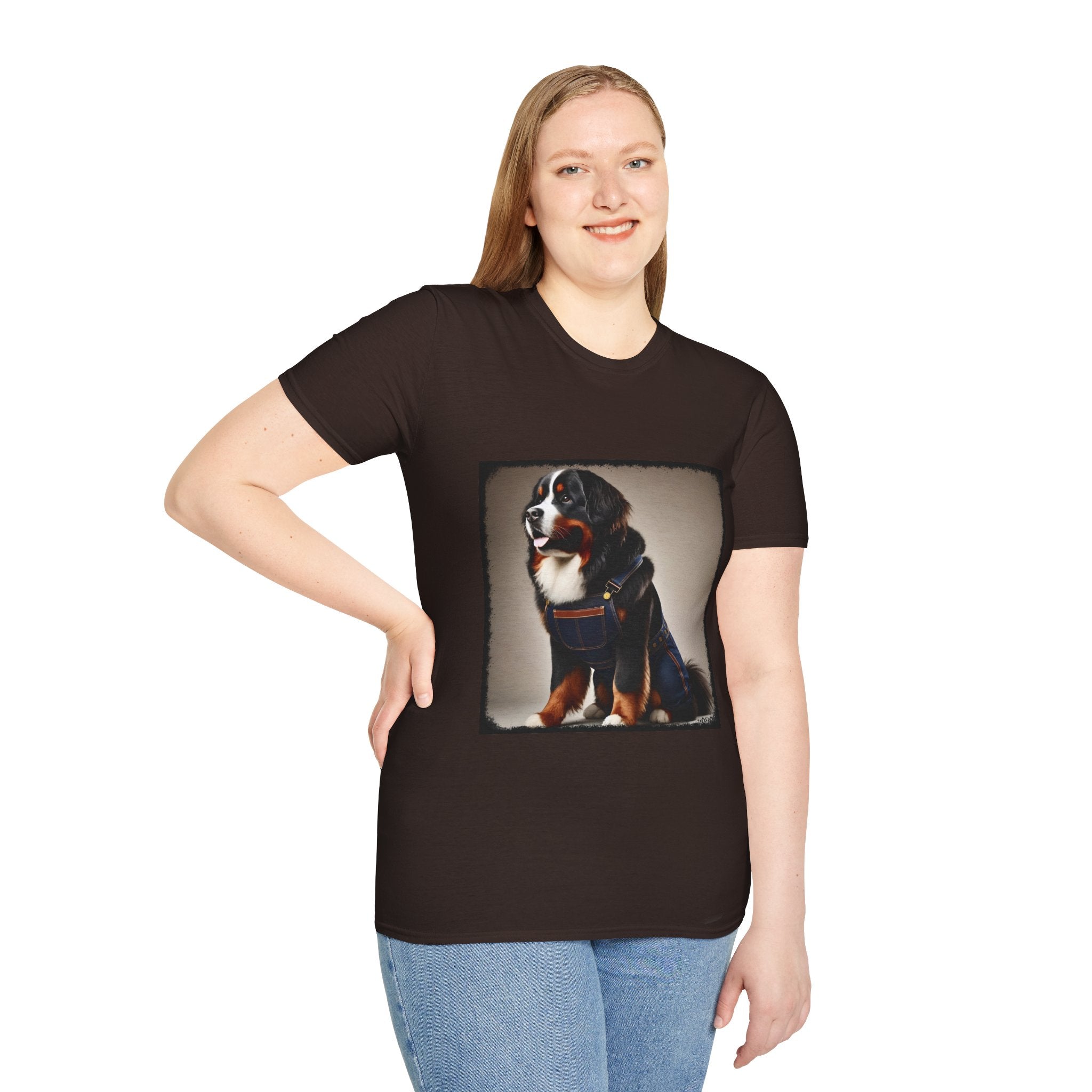 Bernese Mountain Dog Shirt | Denim Darling Dog Lover Tee