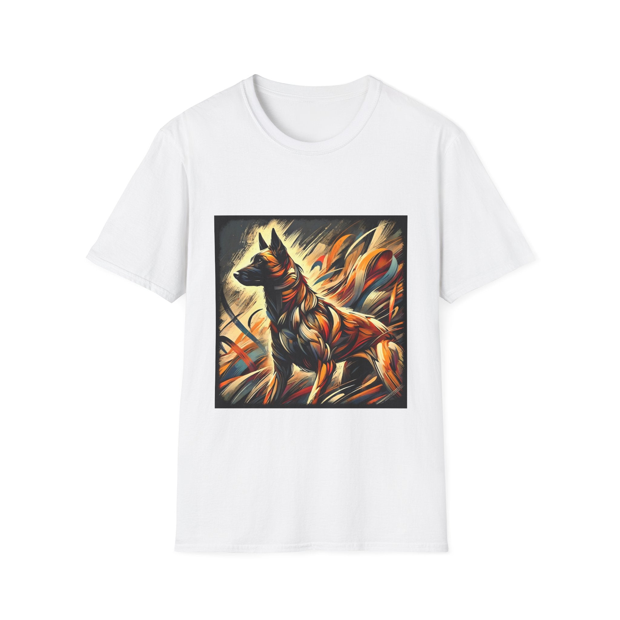Belgian Malinois Fire Classic | Unisex Dog T-Shirt