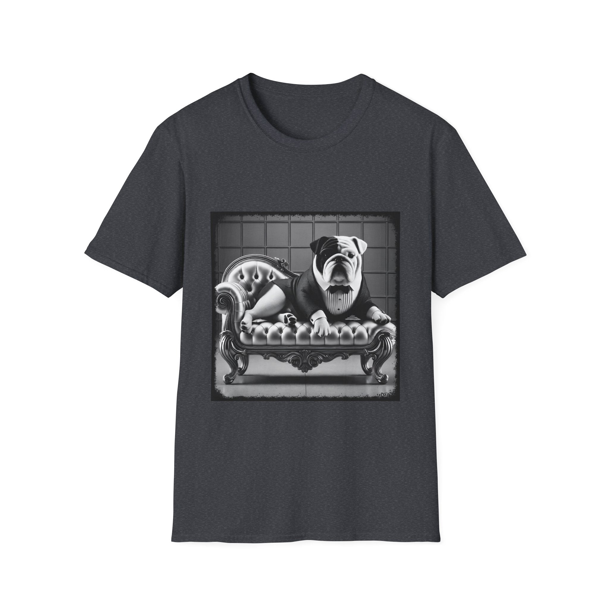 Bulldog Shirt | B&W Boss Dog Lover Tee