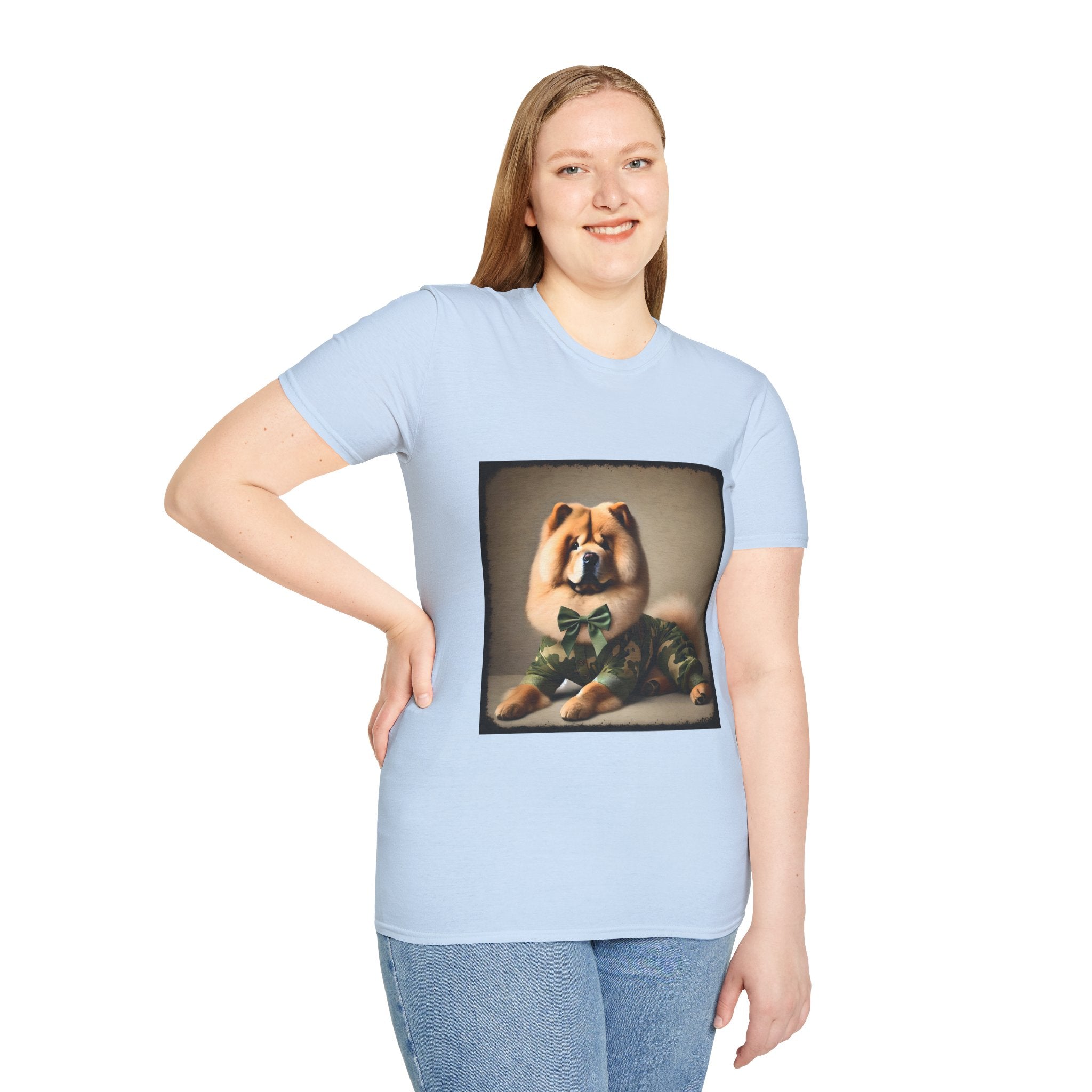 Chow Chow Camo Cutie | Unisex Dog T-Shirt