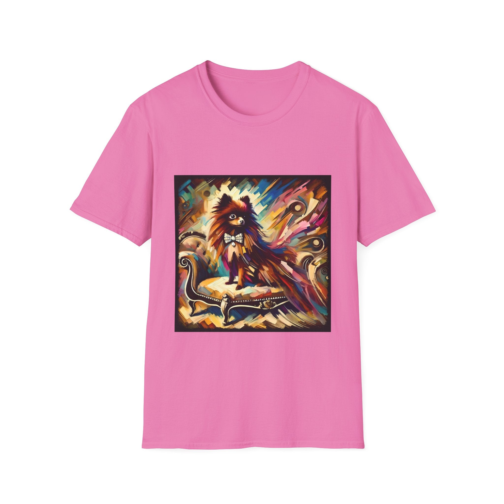 Pomeranian Bold Swirl | Unisex Dog T-Shirt